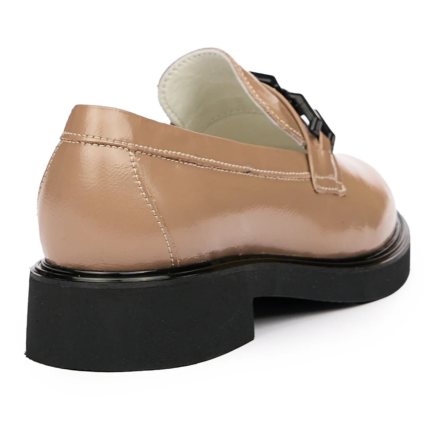 Pantofi dama din piele naturala bej 9439 - Image 2