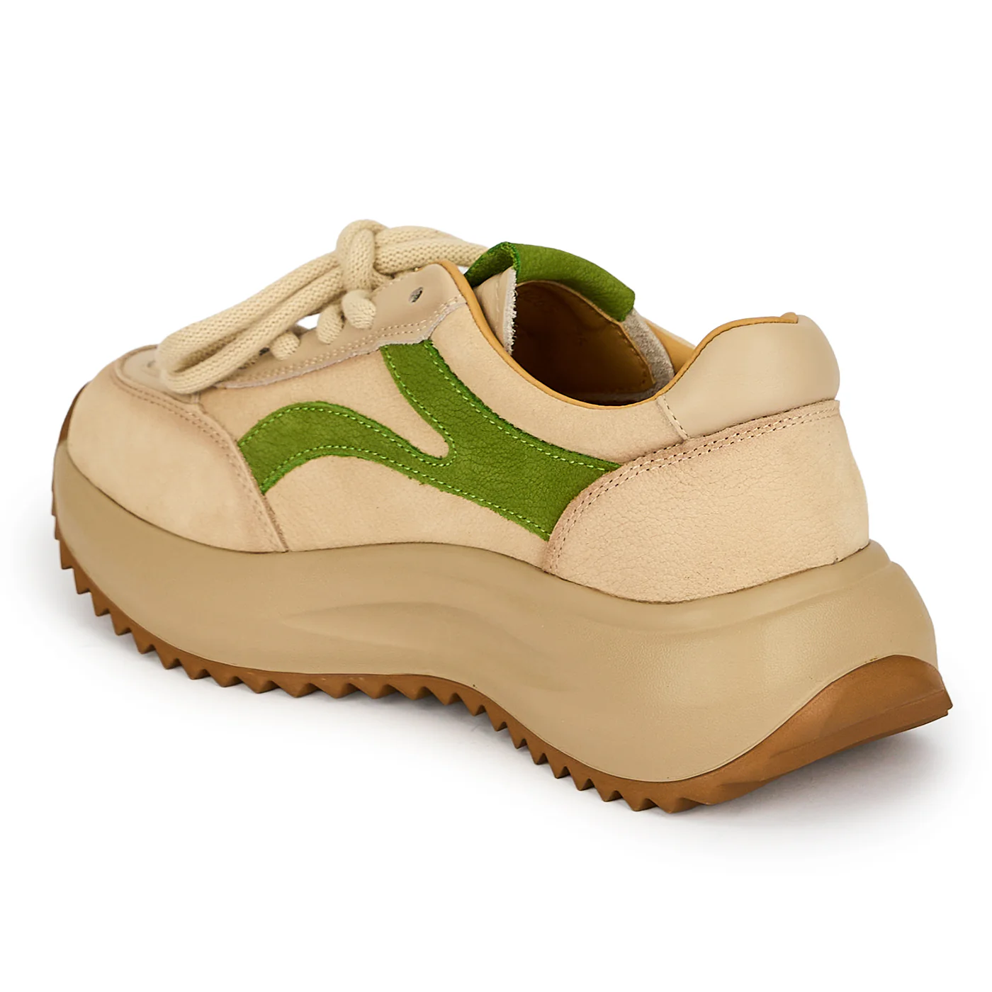 Pantofi dama din piele naturala verde 19265 - Image 2