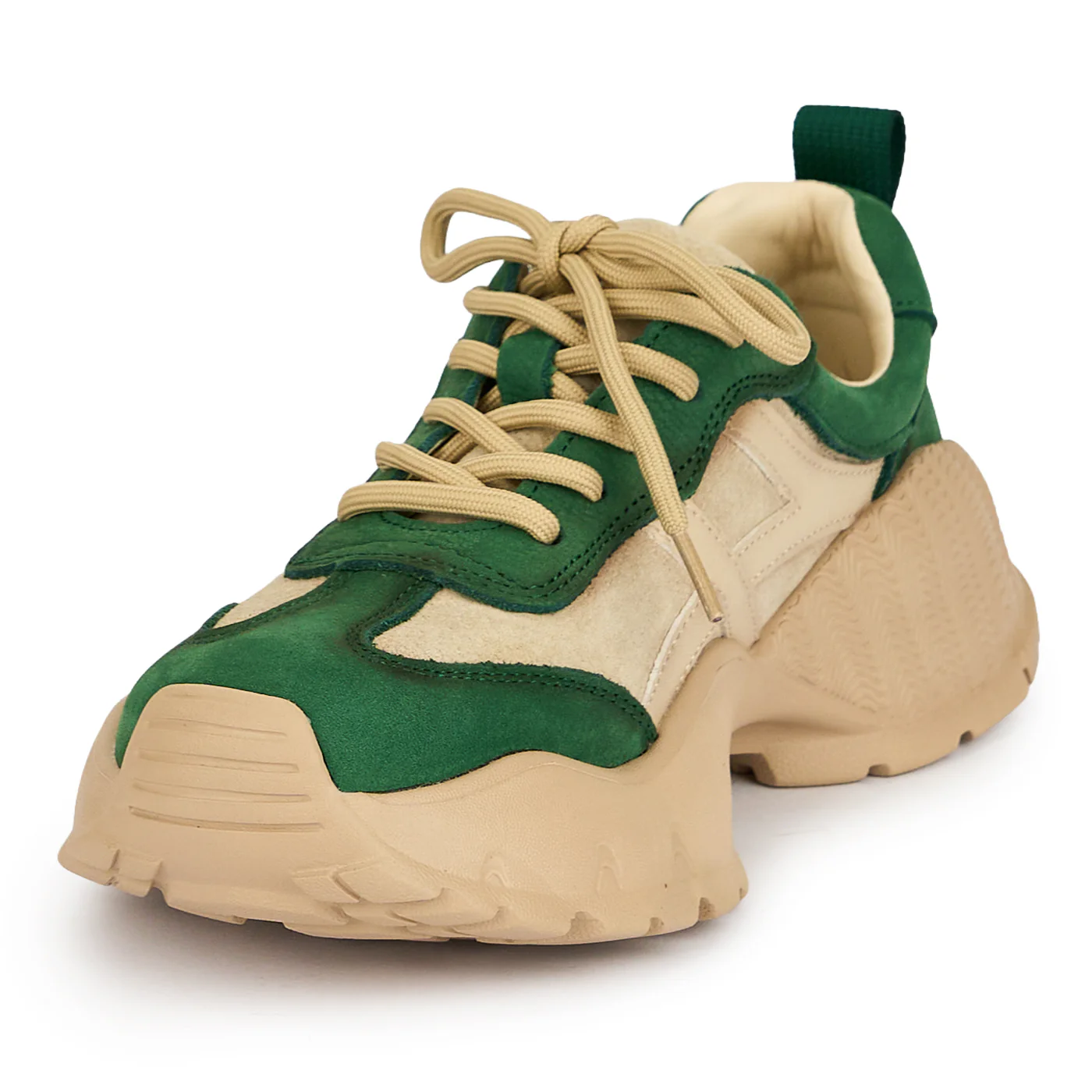 Pantofi dama din piele naturala verde 19282 - Image 3