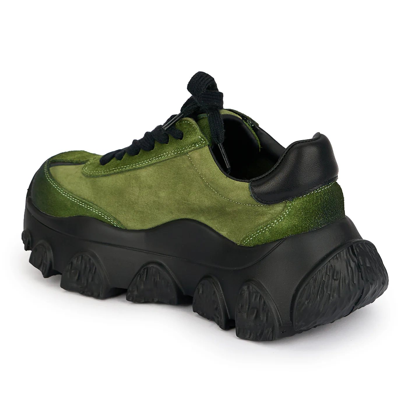 Pantofi dama din piele naturala verde 19539 - Image 2