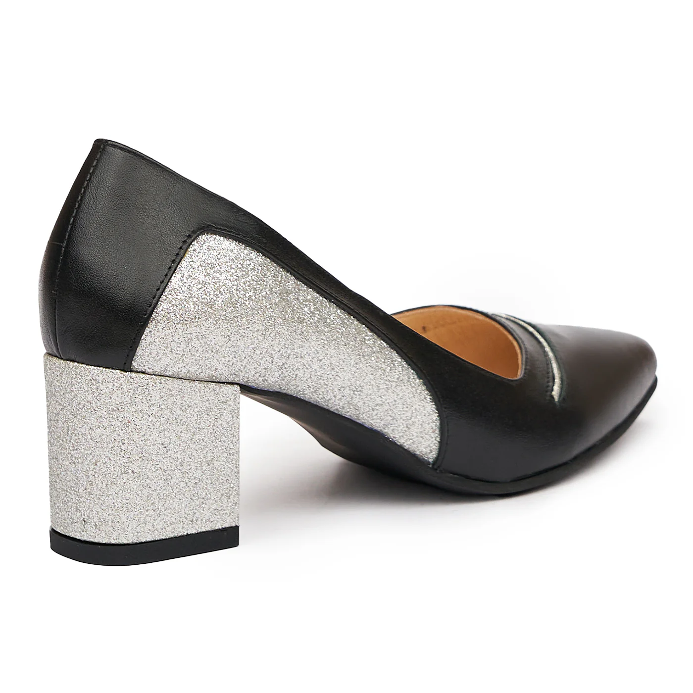 Pantofi dama din piele neagra 9357 - Image 2