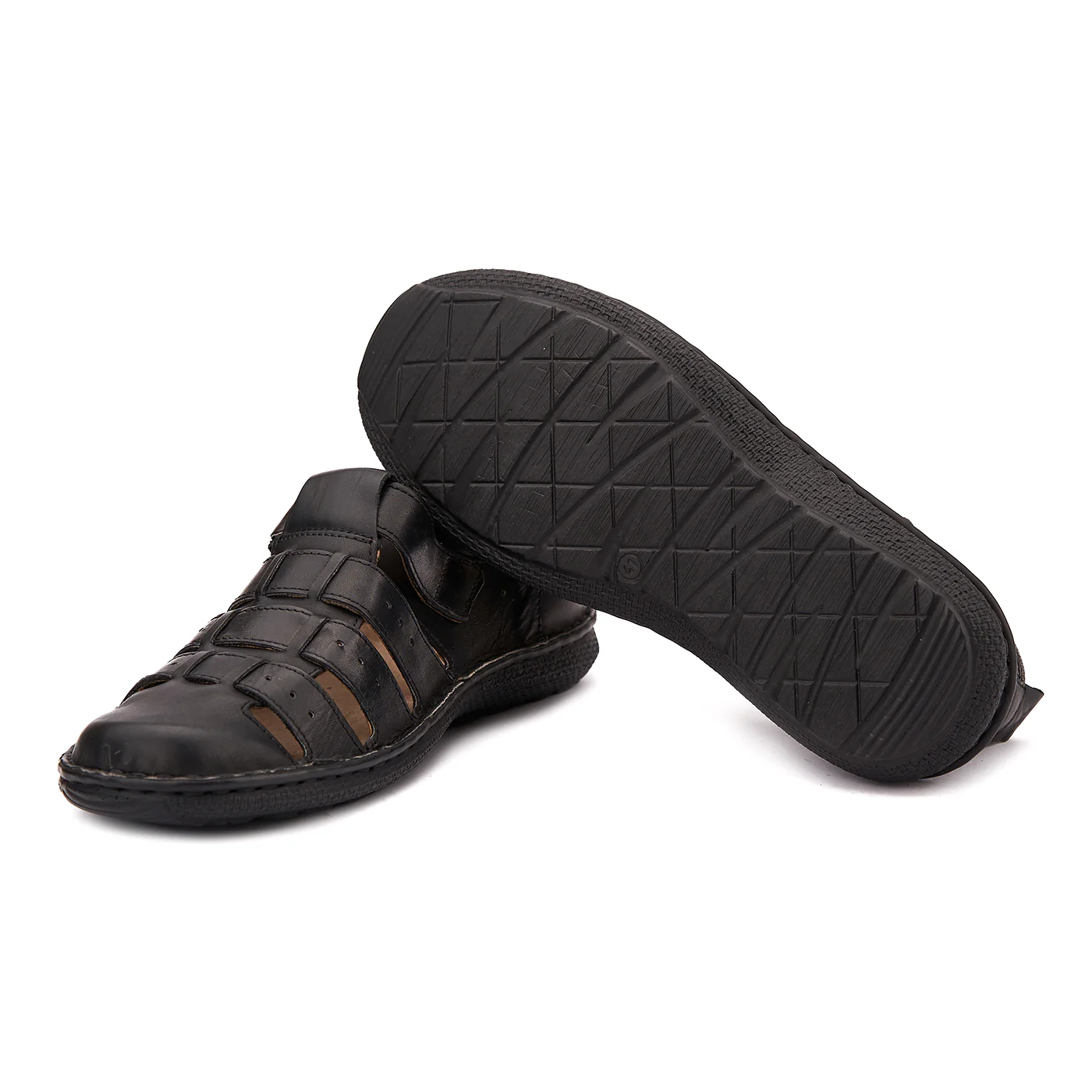 Pantofi Barbati Negri Casual Confort din Piele Naturala 0119 - Image 3