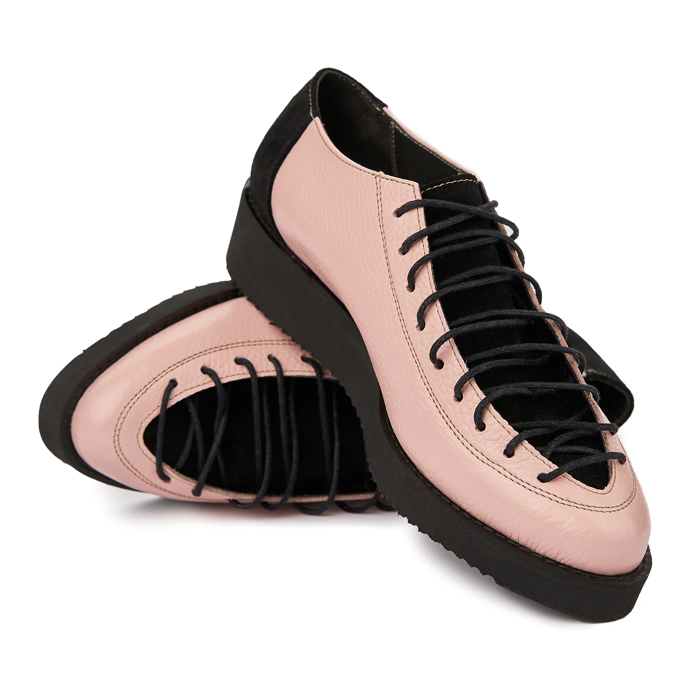 Pantofi Dama Piele cu Siret si Talpa Usoara 1723 - Image 4