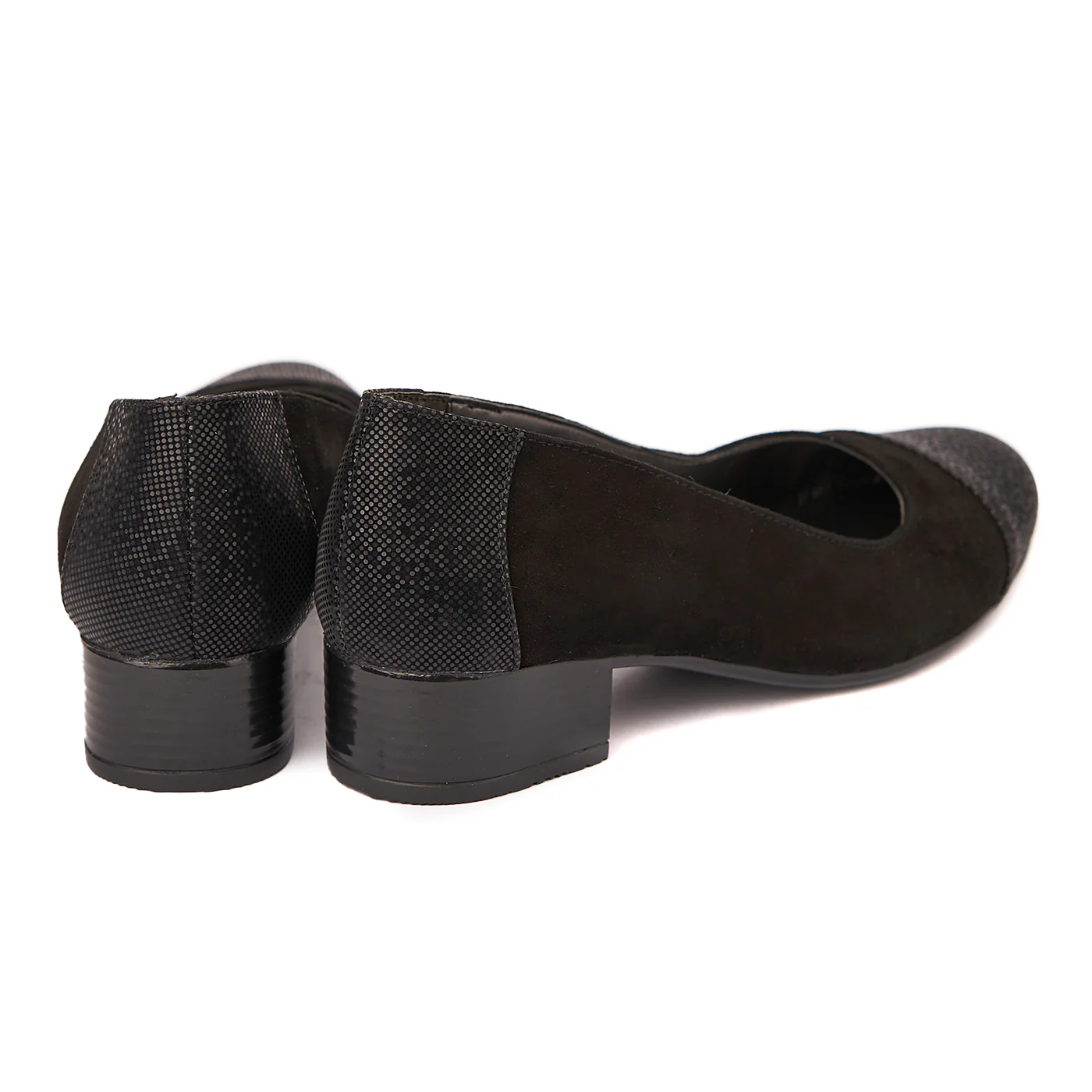 Pantofi dama piele naturala cu toc mic 1630 - Image 2
