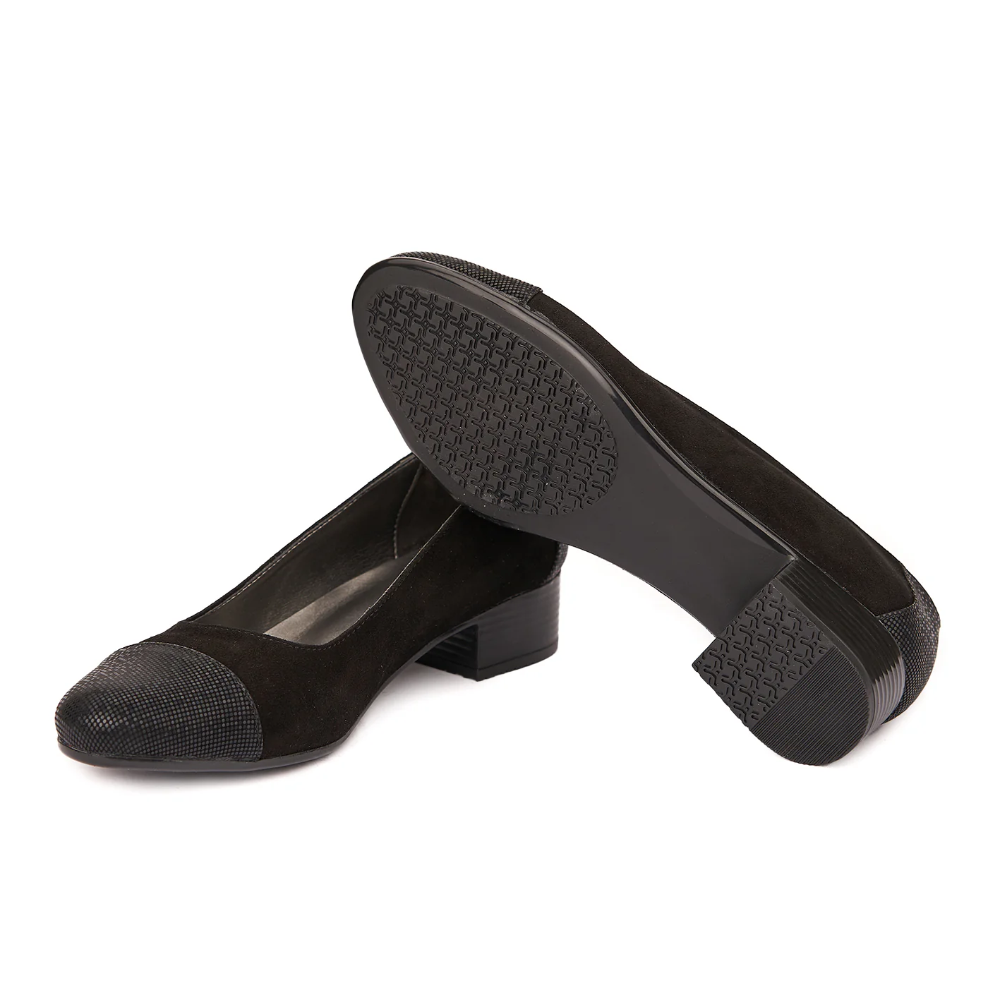 Pantofi dama piele naturala cu toc mic 1630 - Image 3