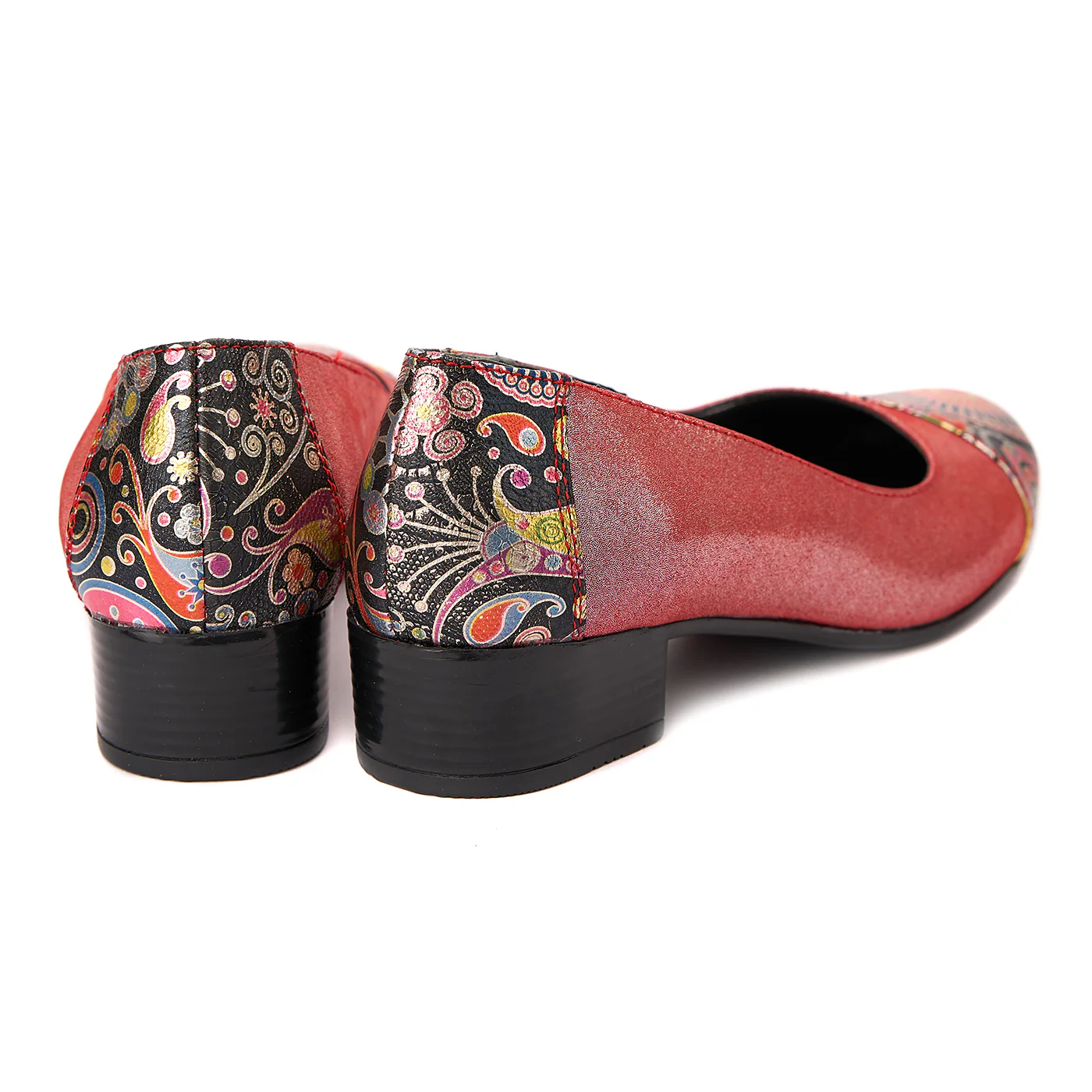 Pantofi dama piele naturala roz 1531 - Image 3