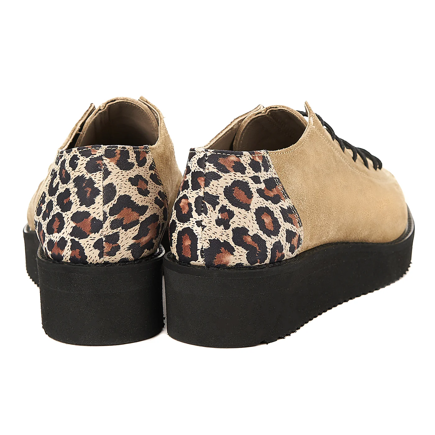 Pantofi din Piele Dama Bej 1263 - Image 4