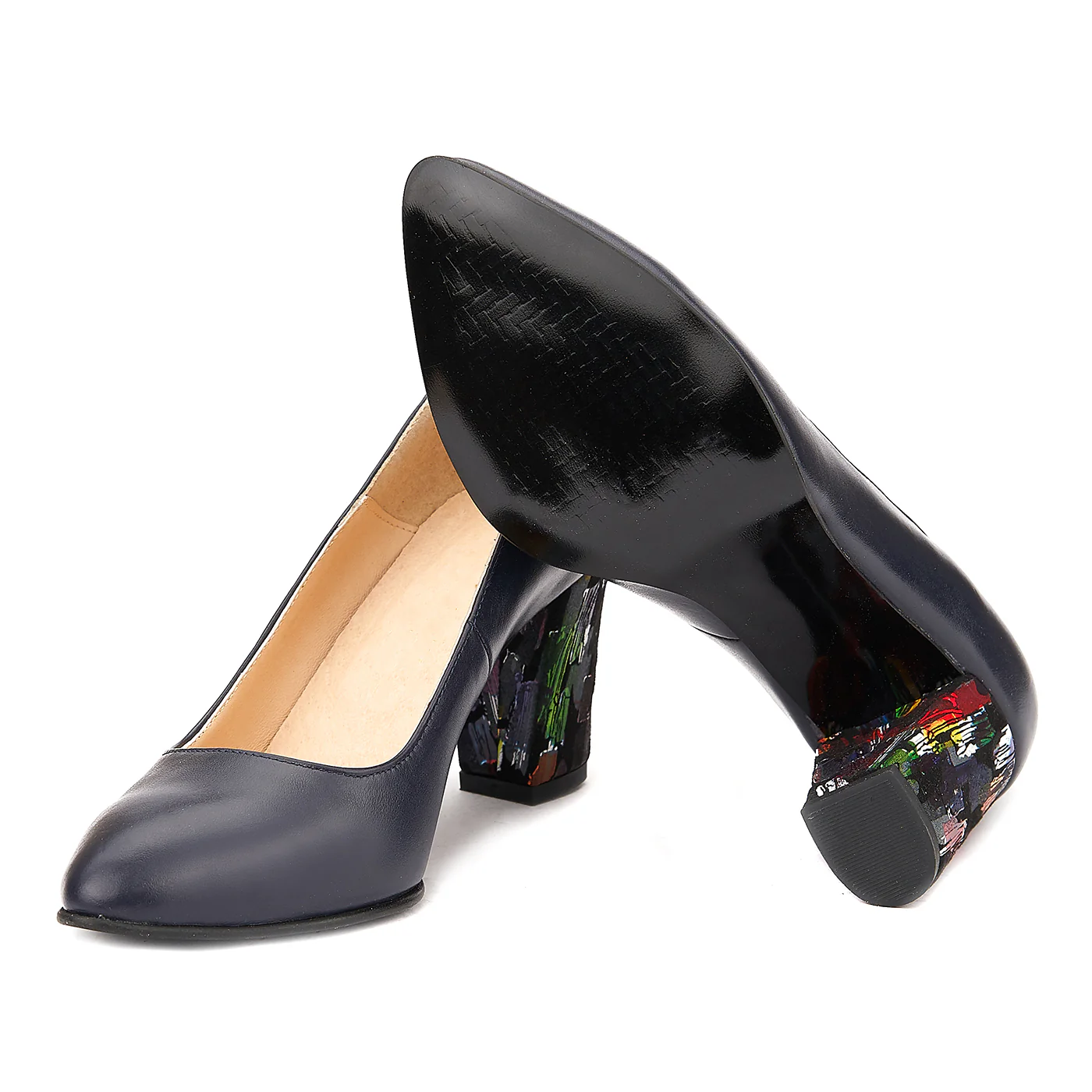 Pantofi din Piele Naturala Navi 4033 - Image 3