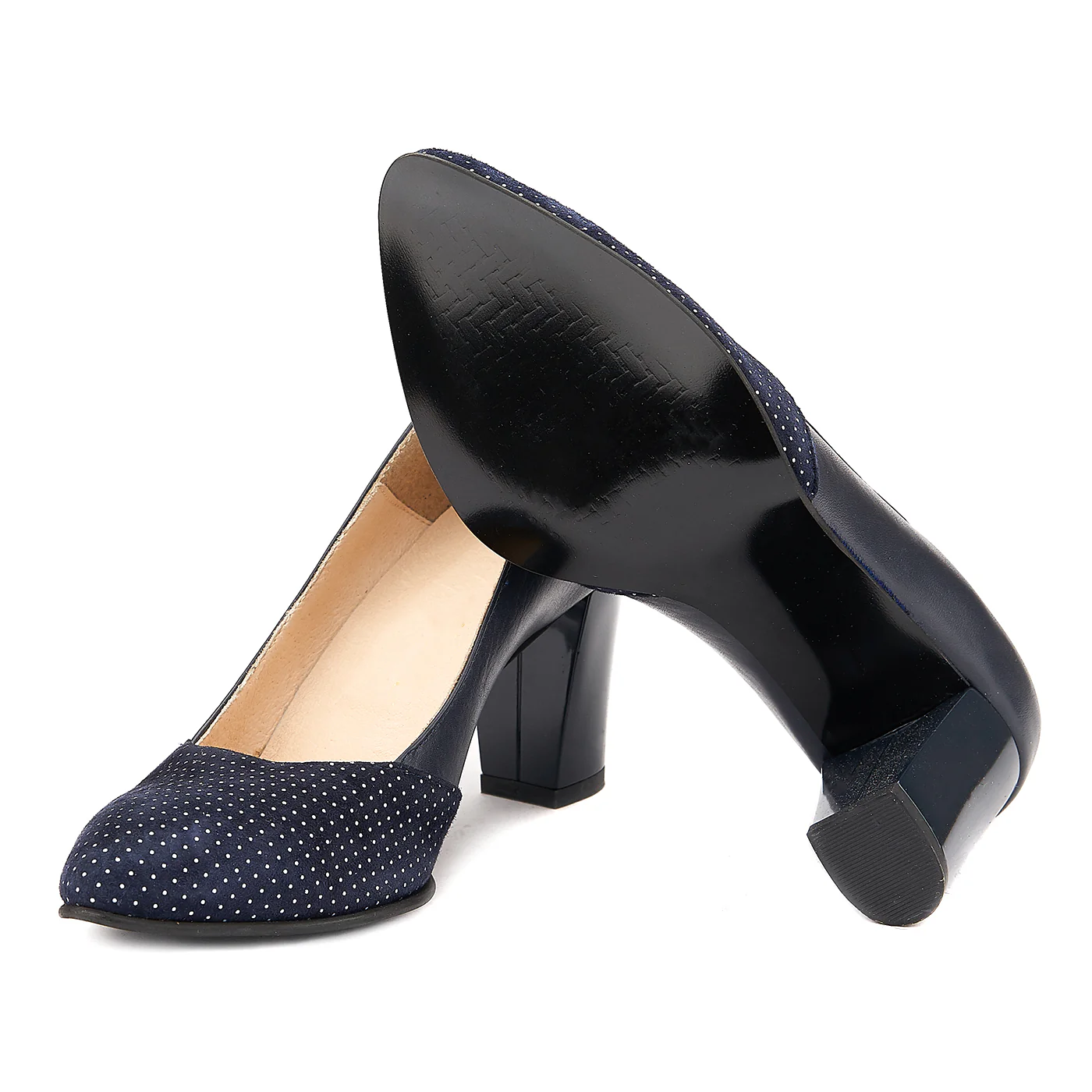 Pantofi din Piele Naturala Navi 4035 - Image 3