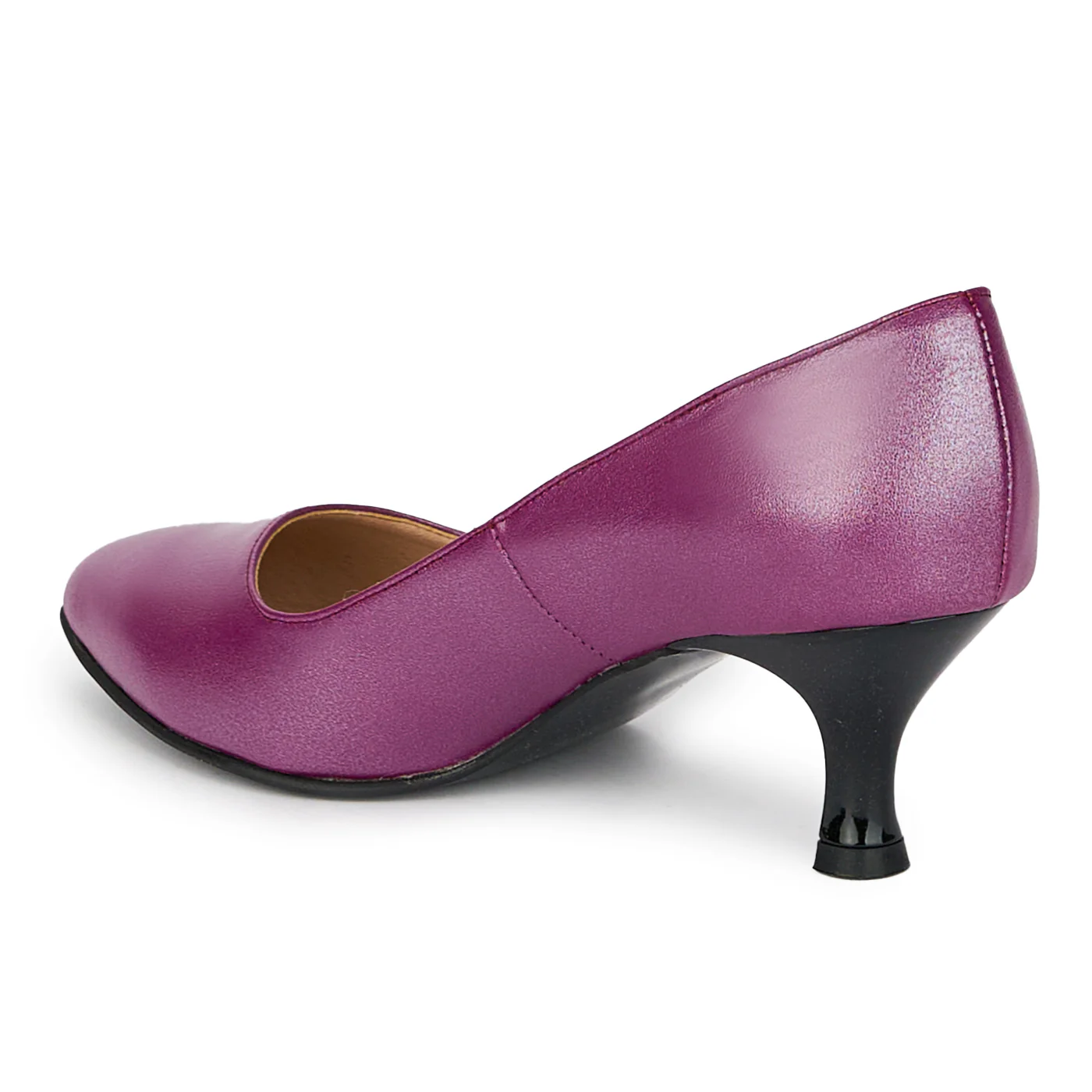 Pantofi eleganti dama din piele naturala cu toc mic 5,5 cm 17898 - Image 2