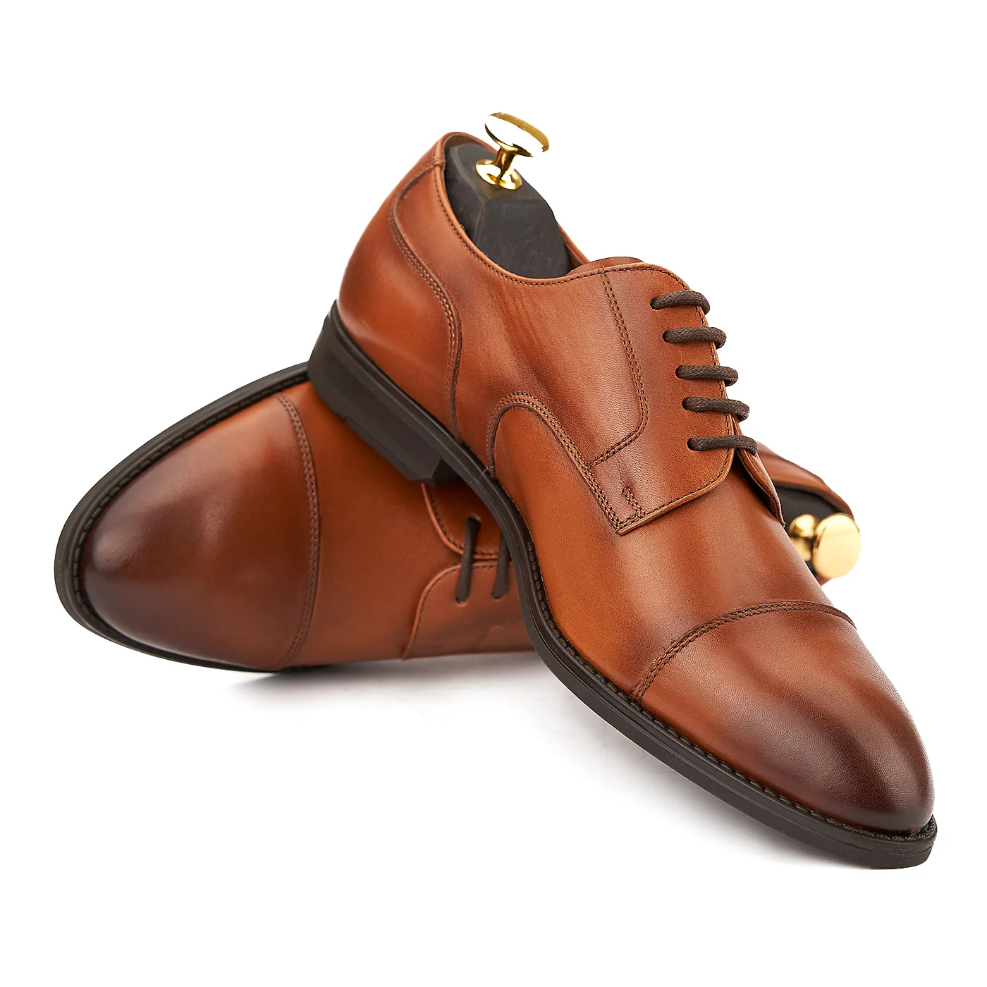 Pantofi Eleganti din Piele Naturala 065 - Image 4