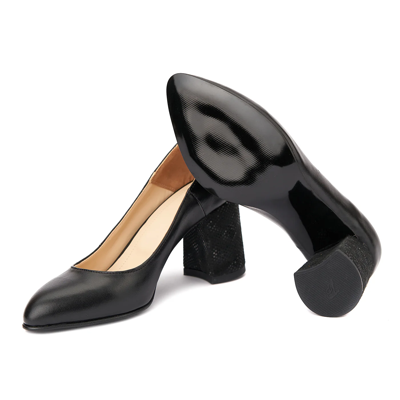 Pantofi eleganti din piele naturala 4397 - Image 3