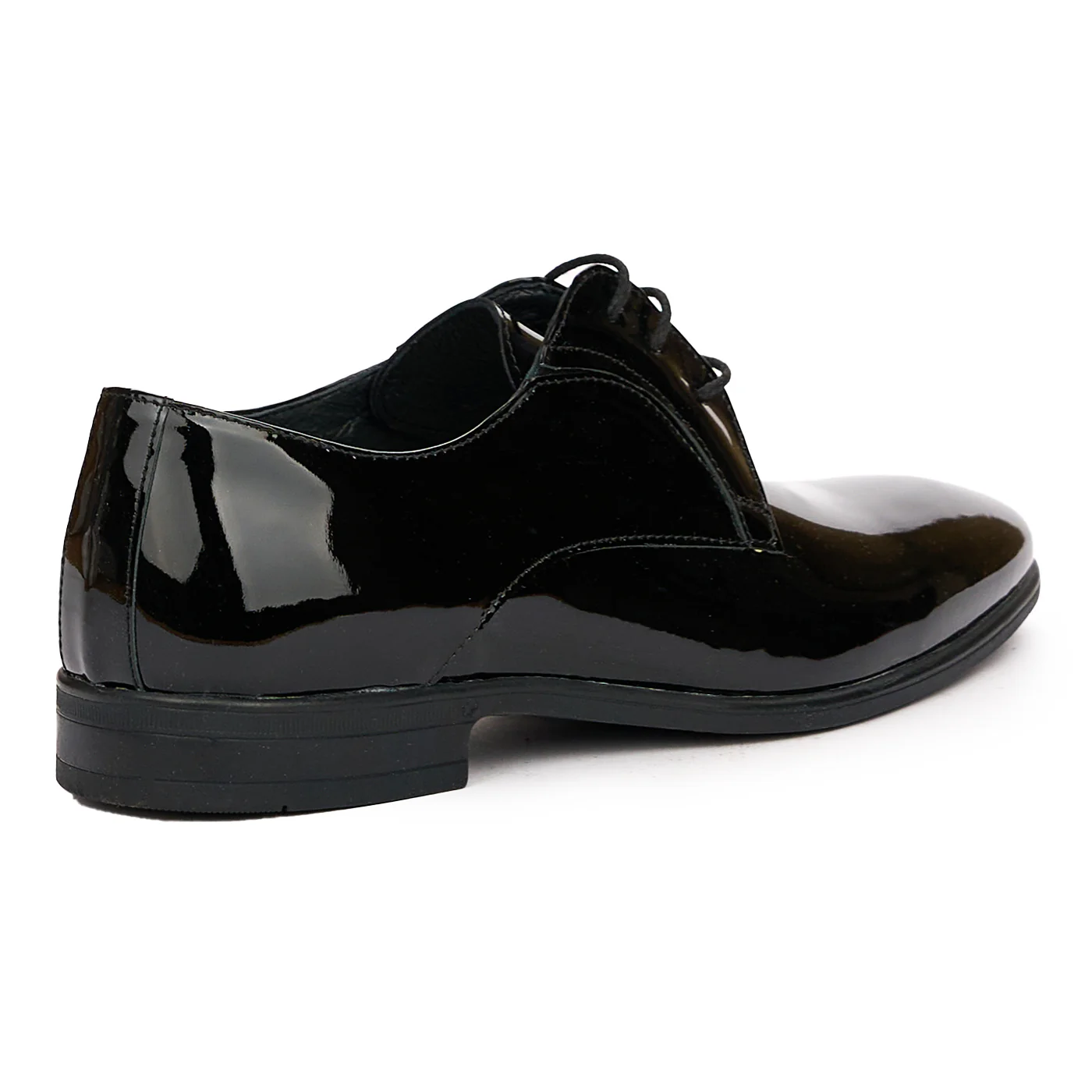 Pantofi Eleganti din Piele Naturala Barbati Negri 7122 - Image 2