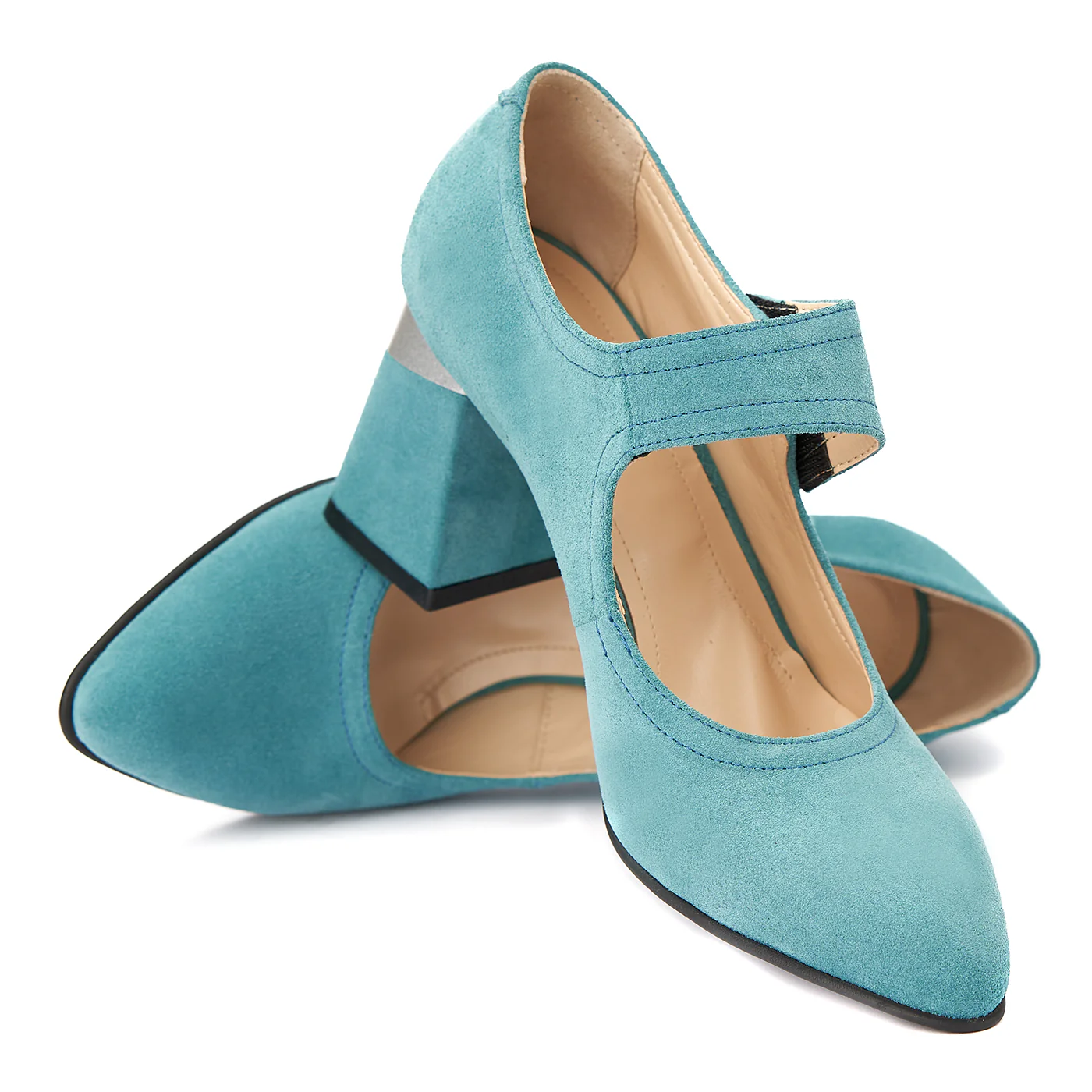 Pantofi eleganti din piele naturala 4387 - Image 4