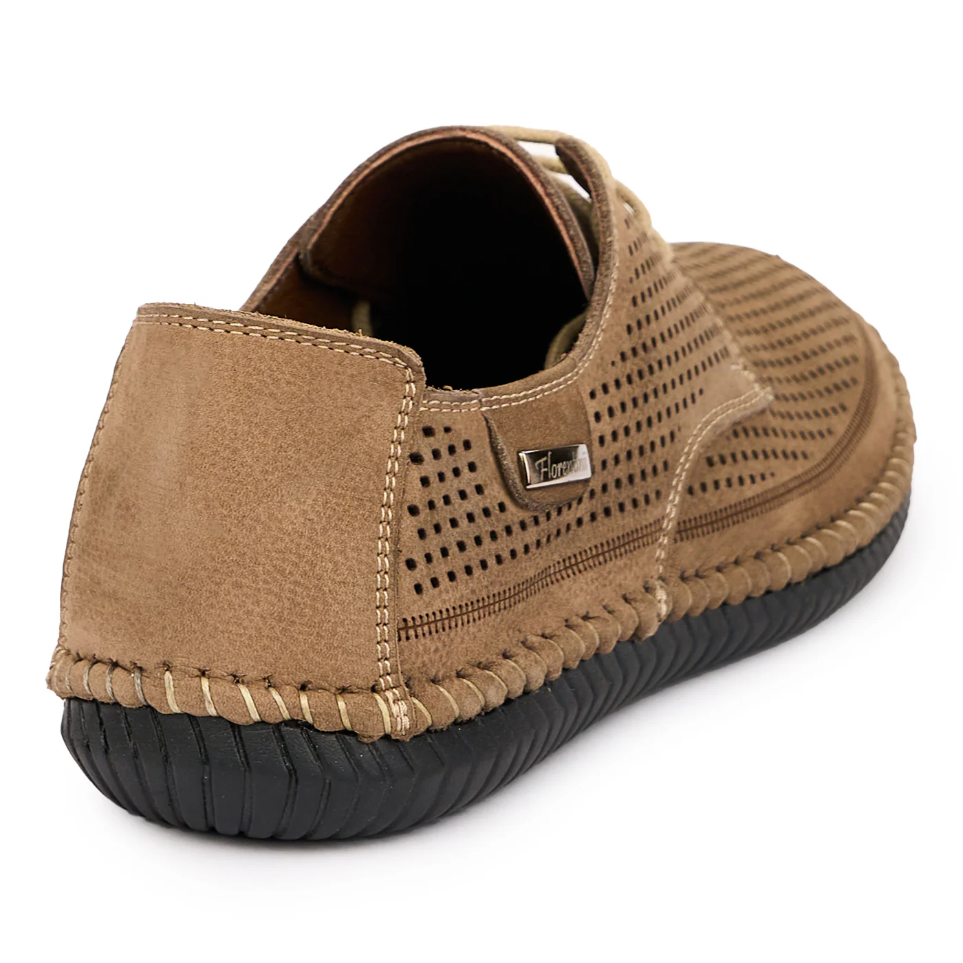 Pantofi Maro Casual Barbati din Piele Naturala 7309 - Image 2