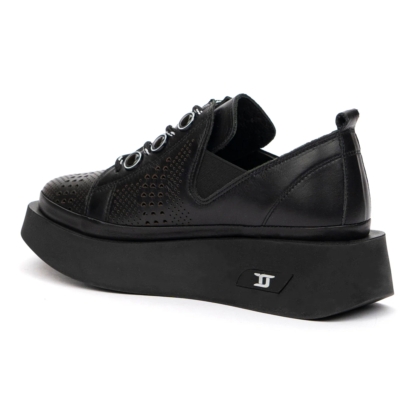 Pantofi Piele Dama cu Siret Casual 8550 - Image 3
