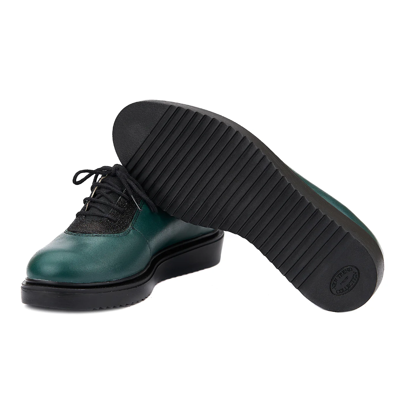 Pantofi Piele Dama Verzi 1383 - Image 3