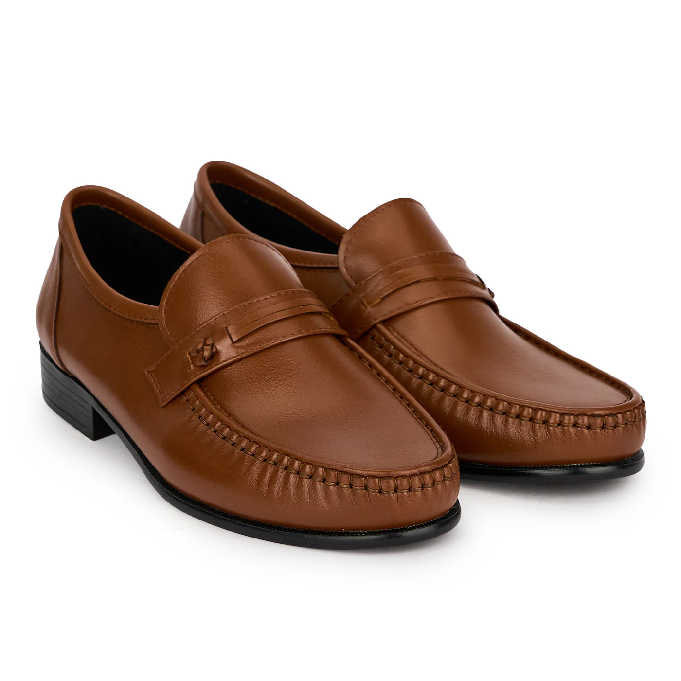 Pantofi barbat din piele naturala maro 488 - Image 4