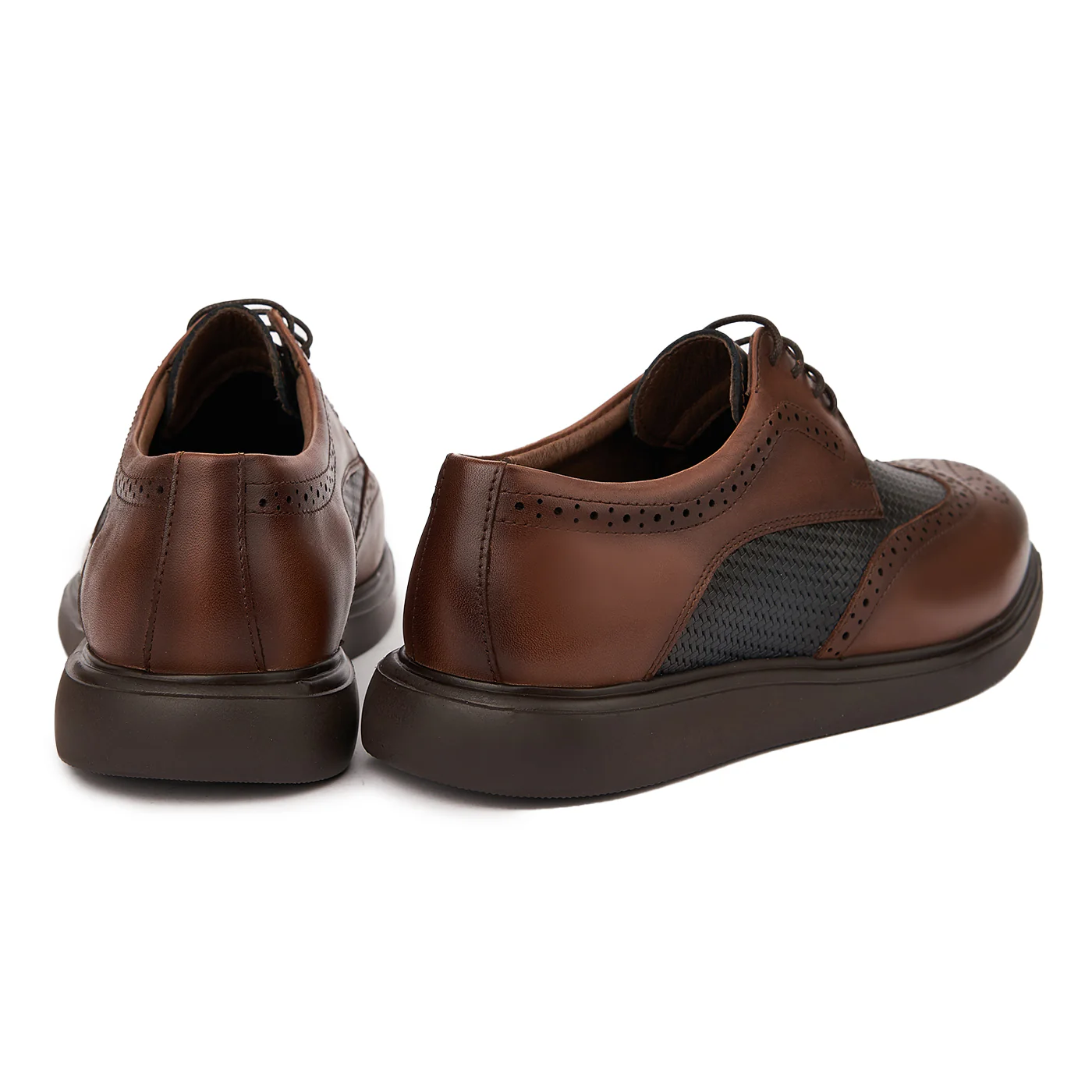 Pantofi Piele Maro Barbati Casual 0238 - Image 2