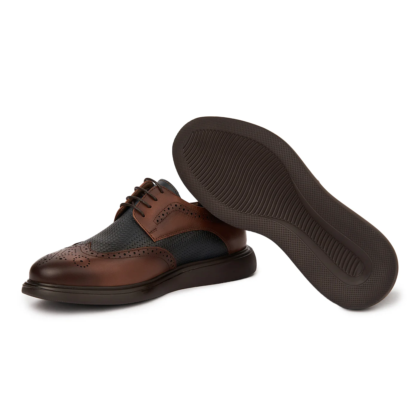 Pantofi Piele Maro Barbati Casual 0238 - Image 3