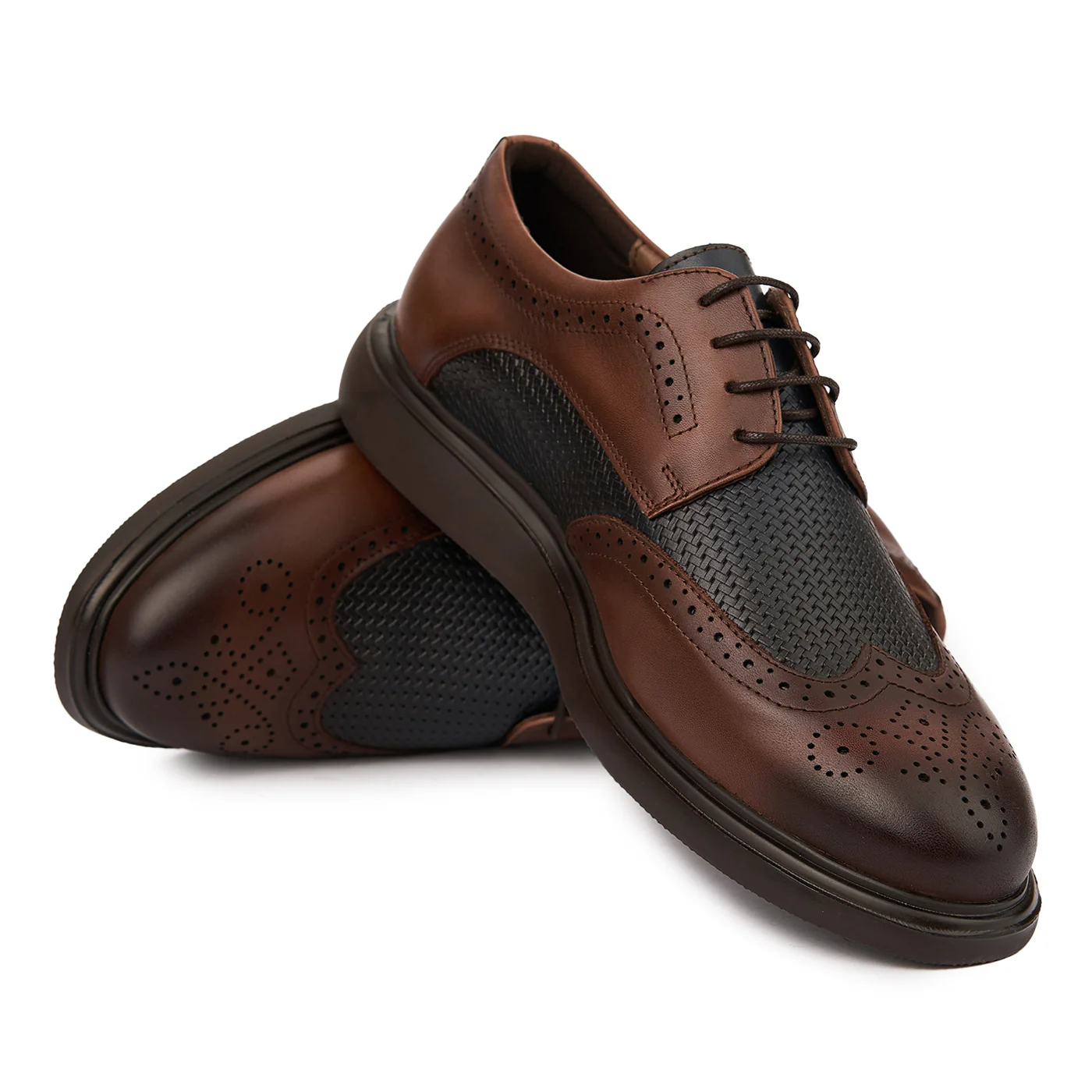 Pantofi Piele Maro Barbati Casual 0238 - Image 4