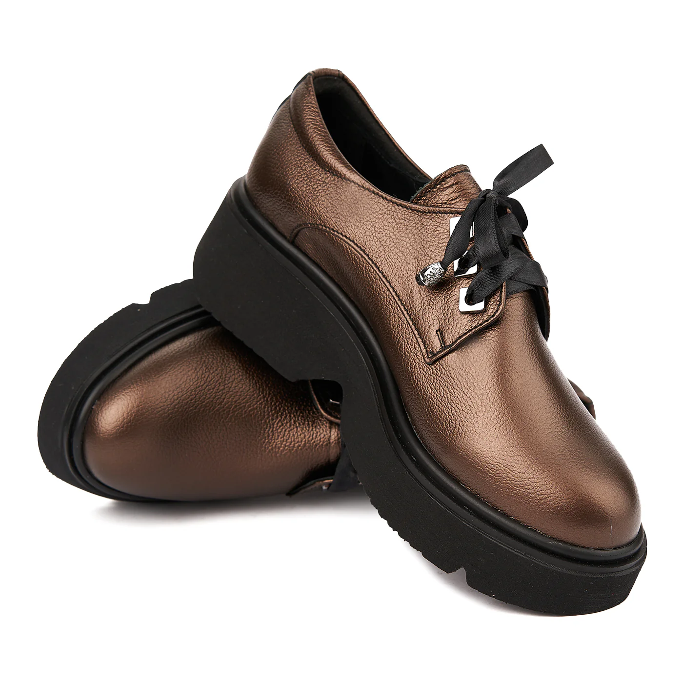 Pantofi Piele Naturala  cu talpa usoara 1663 - Image 4