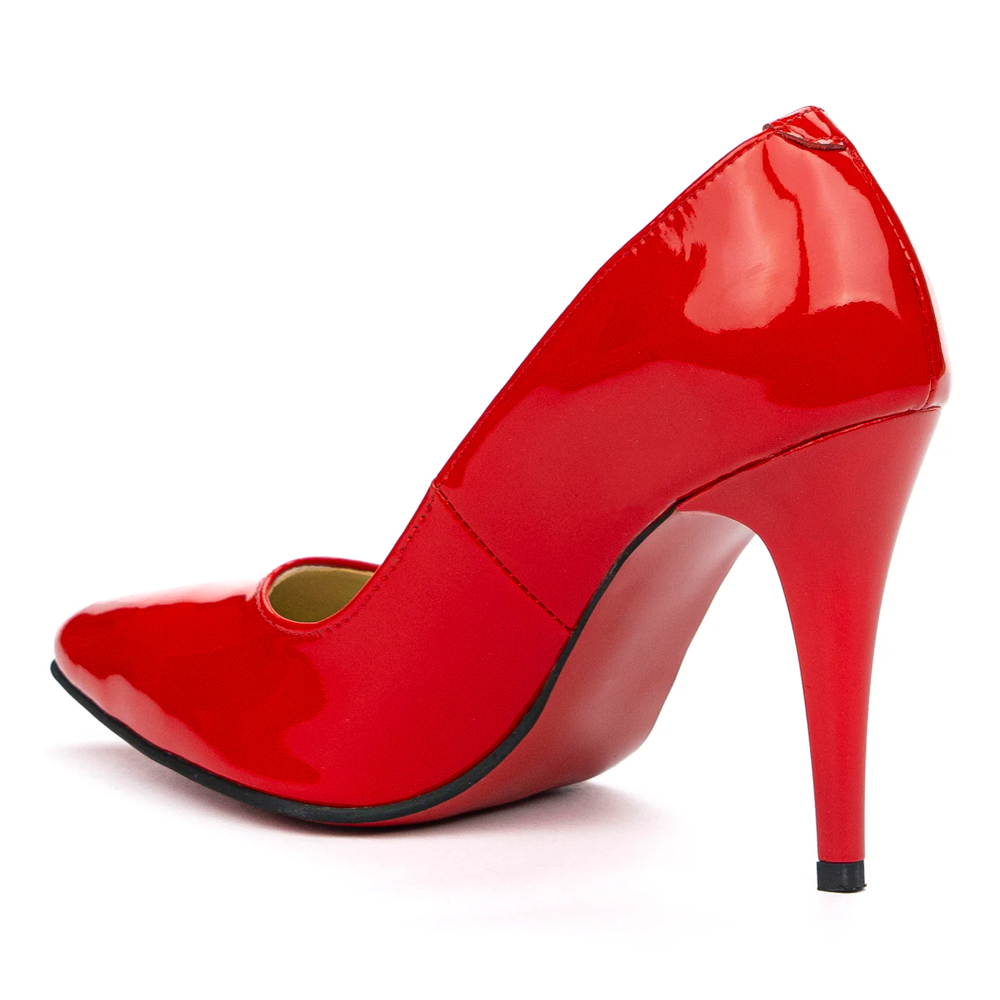 Pantofi Rosii Eleganti Dama din Piele Naturala 4057 - Image 3