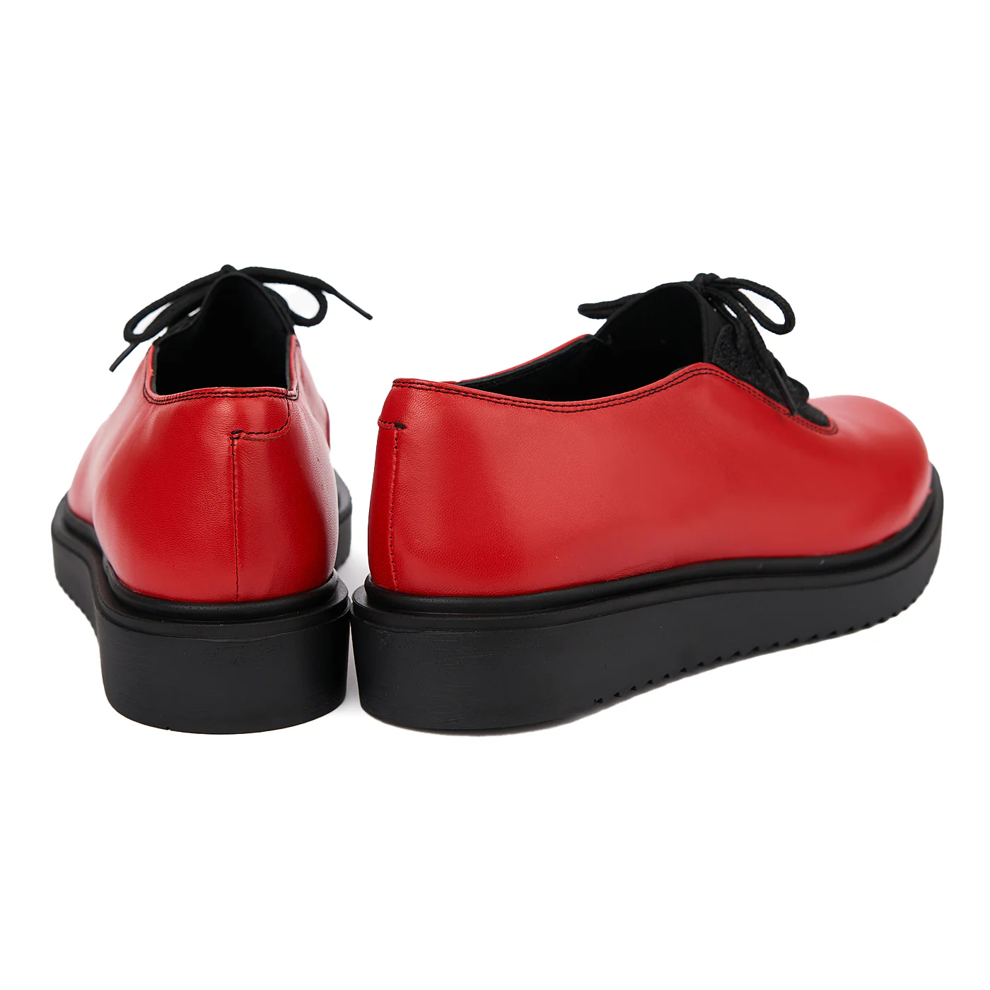 Pantofi Rosii Piele Naturala Casual 1846 - Image 2