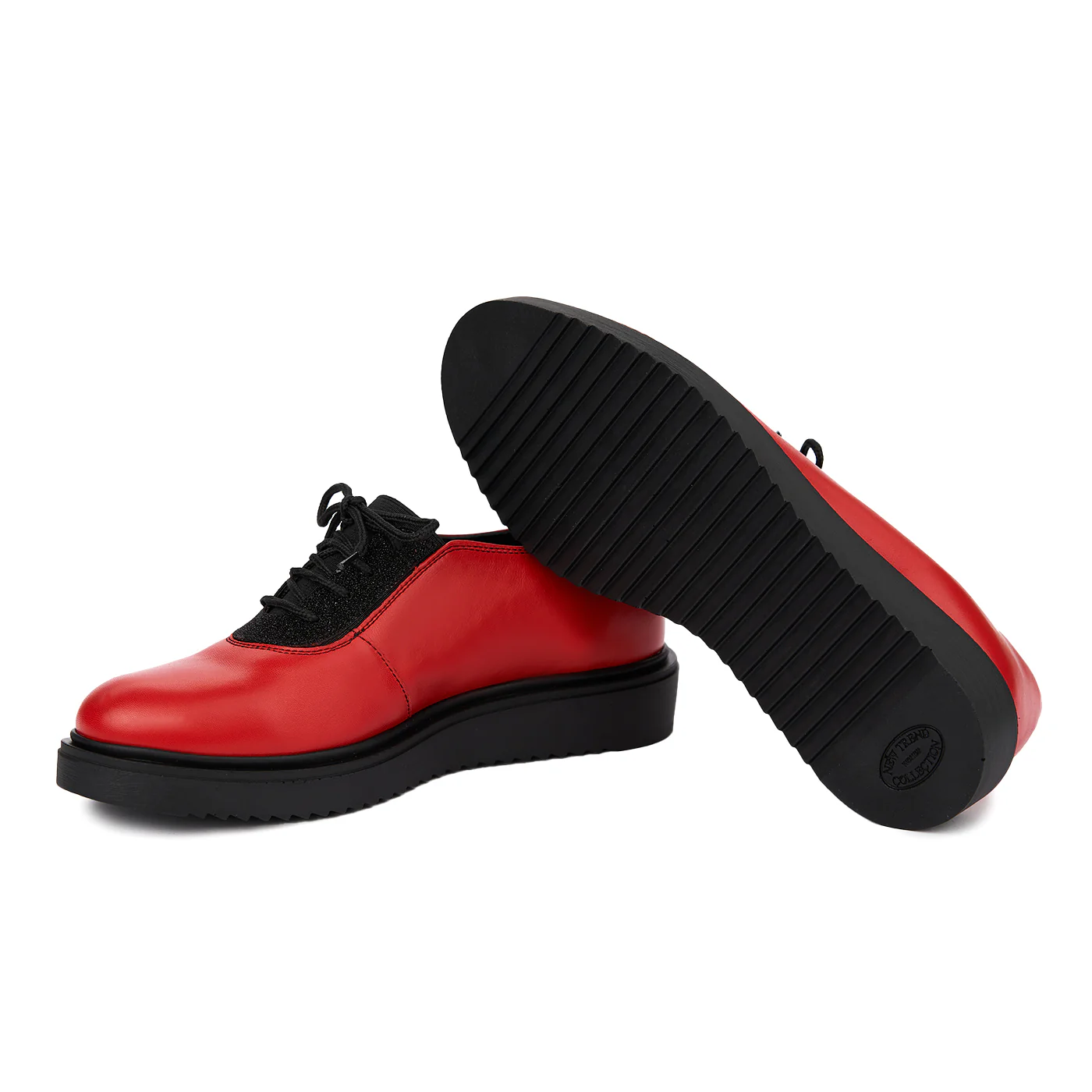 Pantofi Rosii Piele Naturala Casual 1846 - Image 3