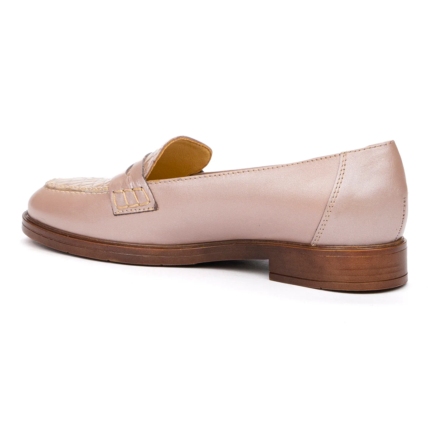 Pantofi Roz Dama din Piele Naturala Casual Roz 8541 - Image 3