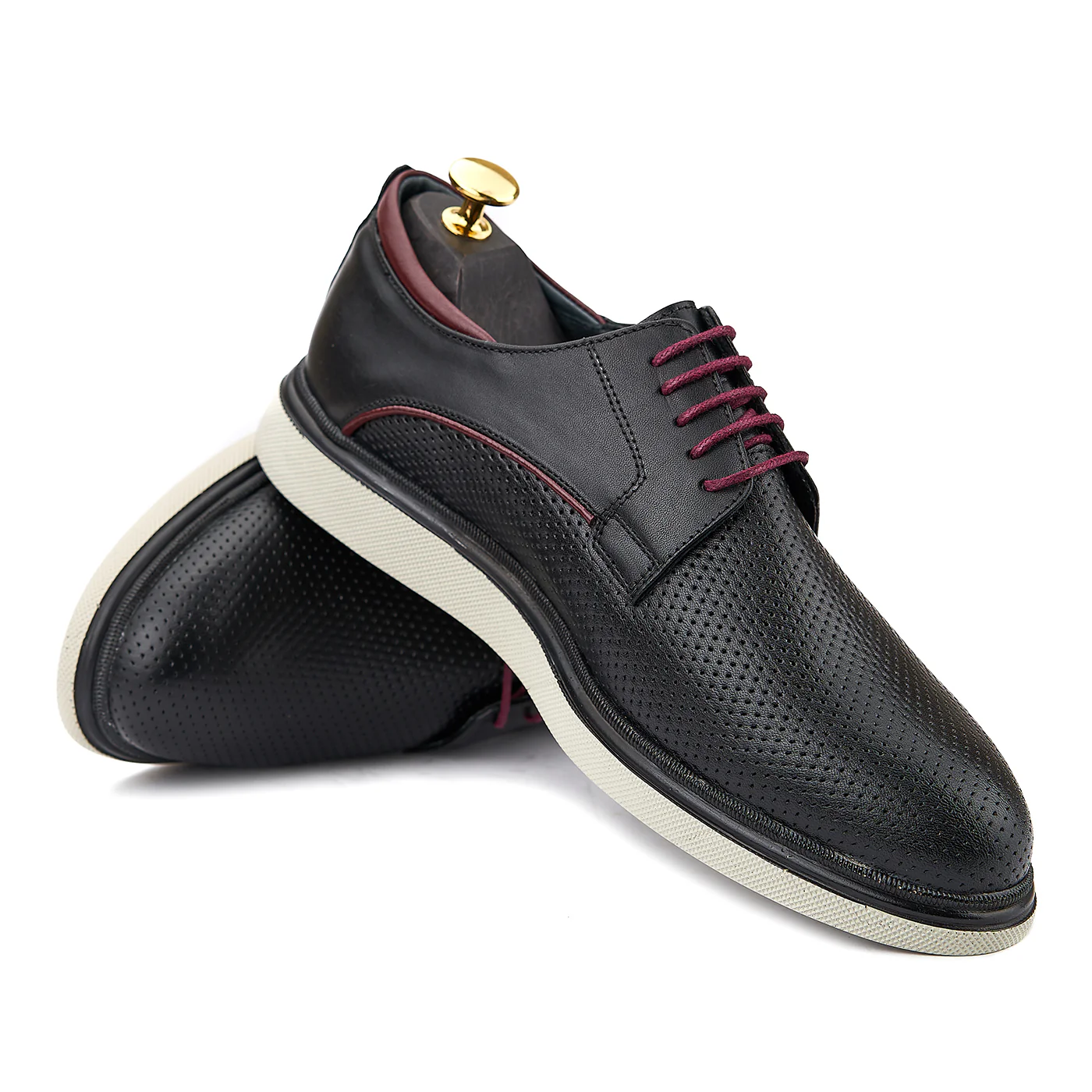 Pantofi Sport Barbati Casual din Piele Naturala 083 - Image 4