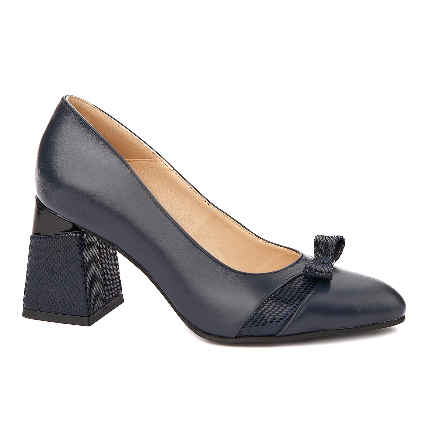 Pantofi stiletto eleganti din piele naturala 4317