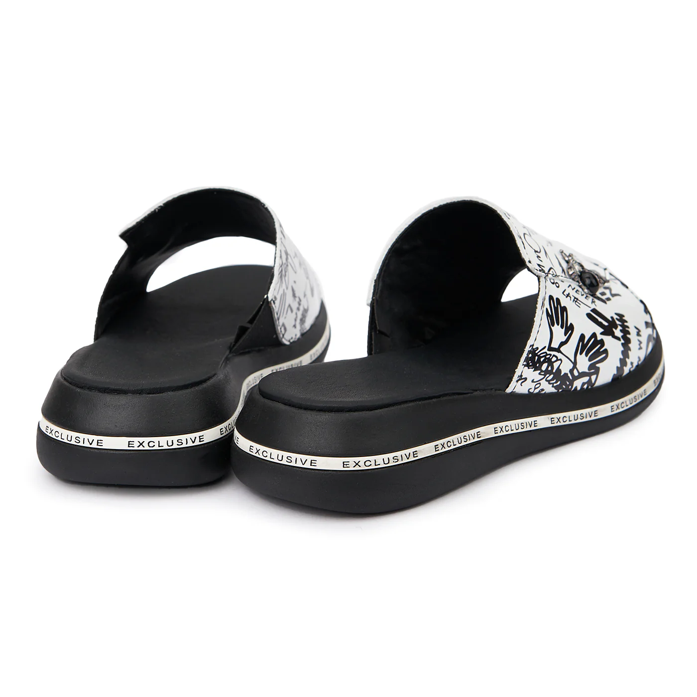 Papuci dama casual din piele naturala 2501 - Image 2