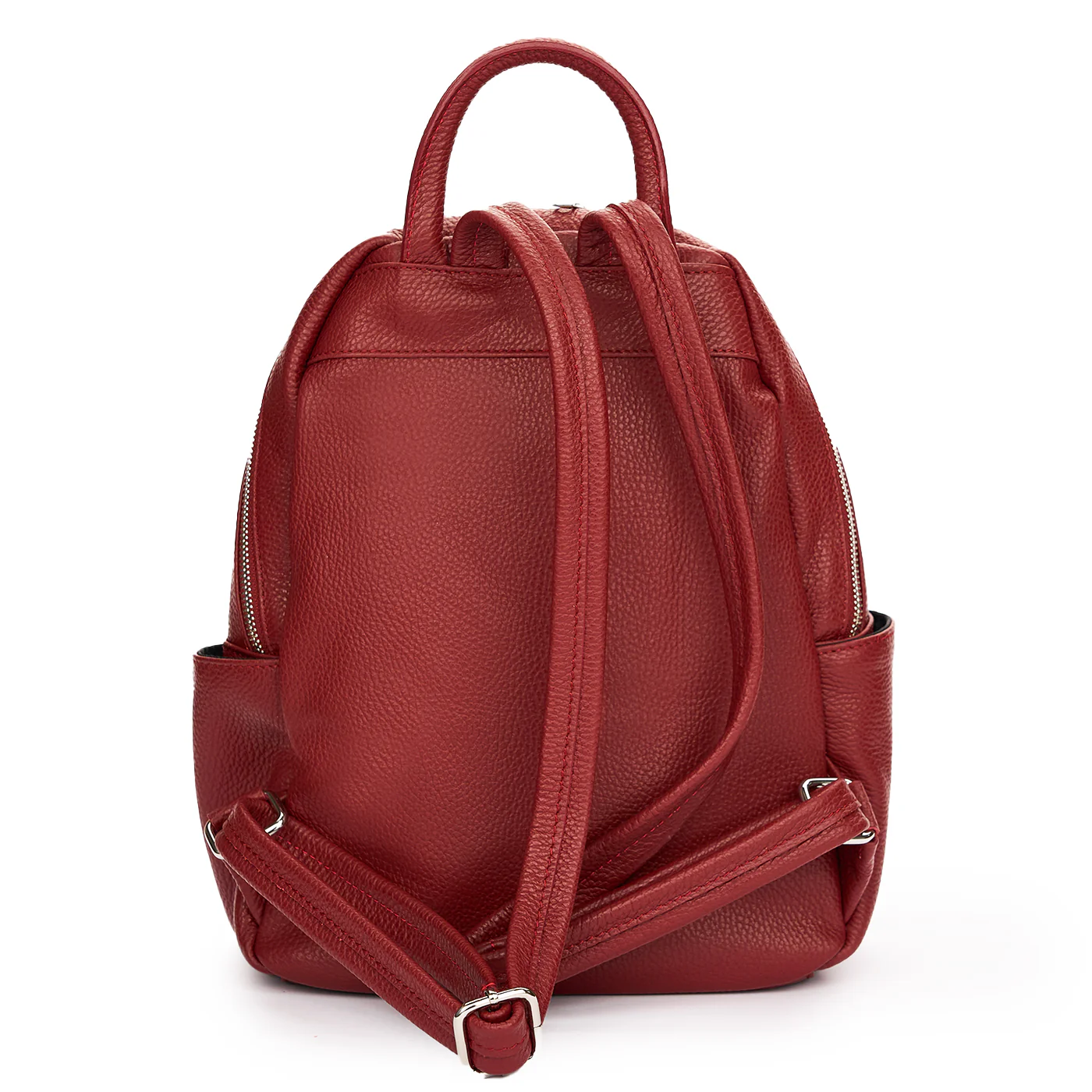 Rucsac elegant dama din piele naturala bleumarin 11292 - Image 3