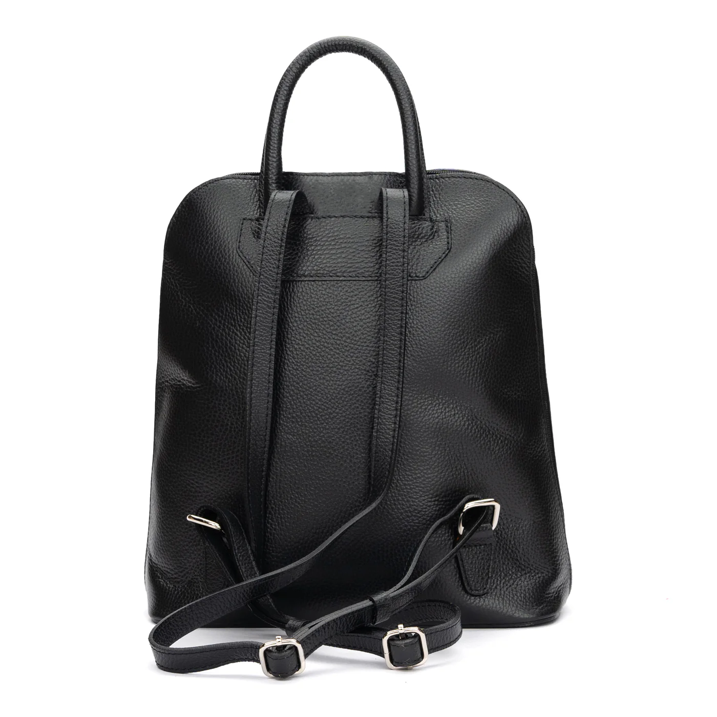 Rucsac elegant dama din piele naturala neagra 11044 - Image 3