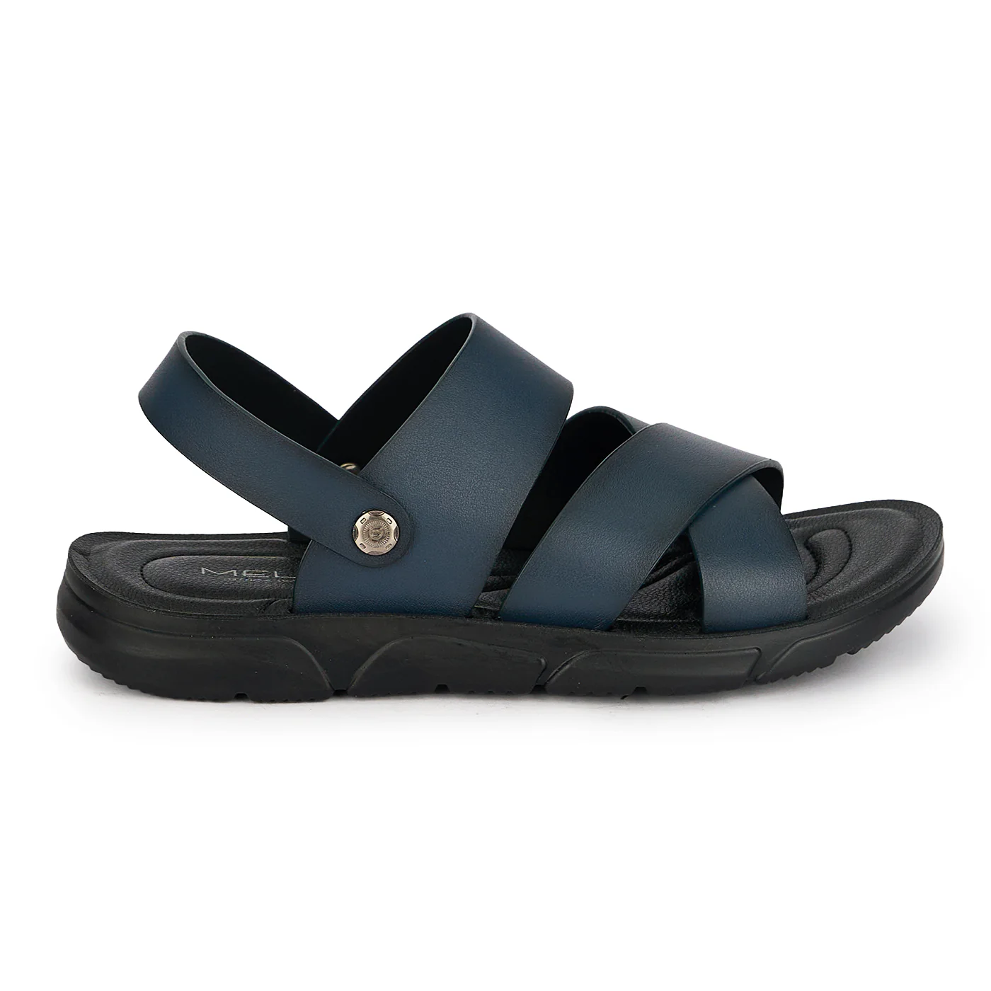 Sandale barbati din piele naturala bleumarin 20168