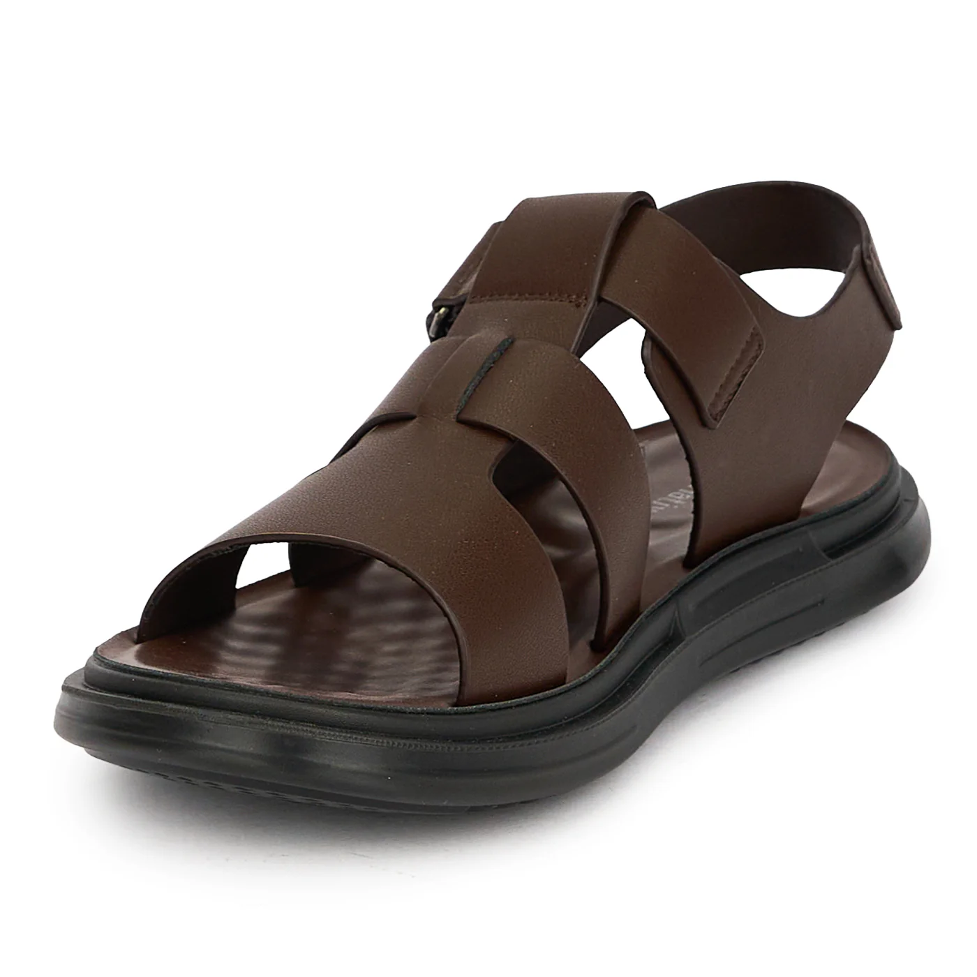 Sandale barbati din piele naturala maro 20181 - Image 3