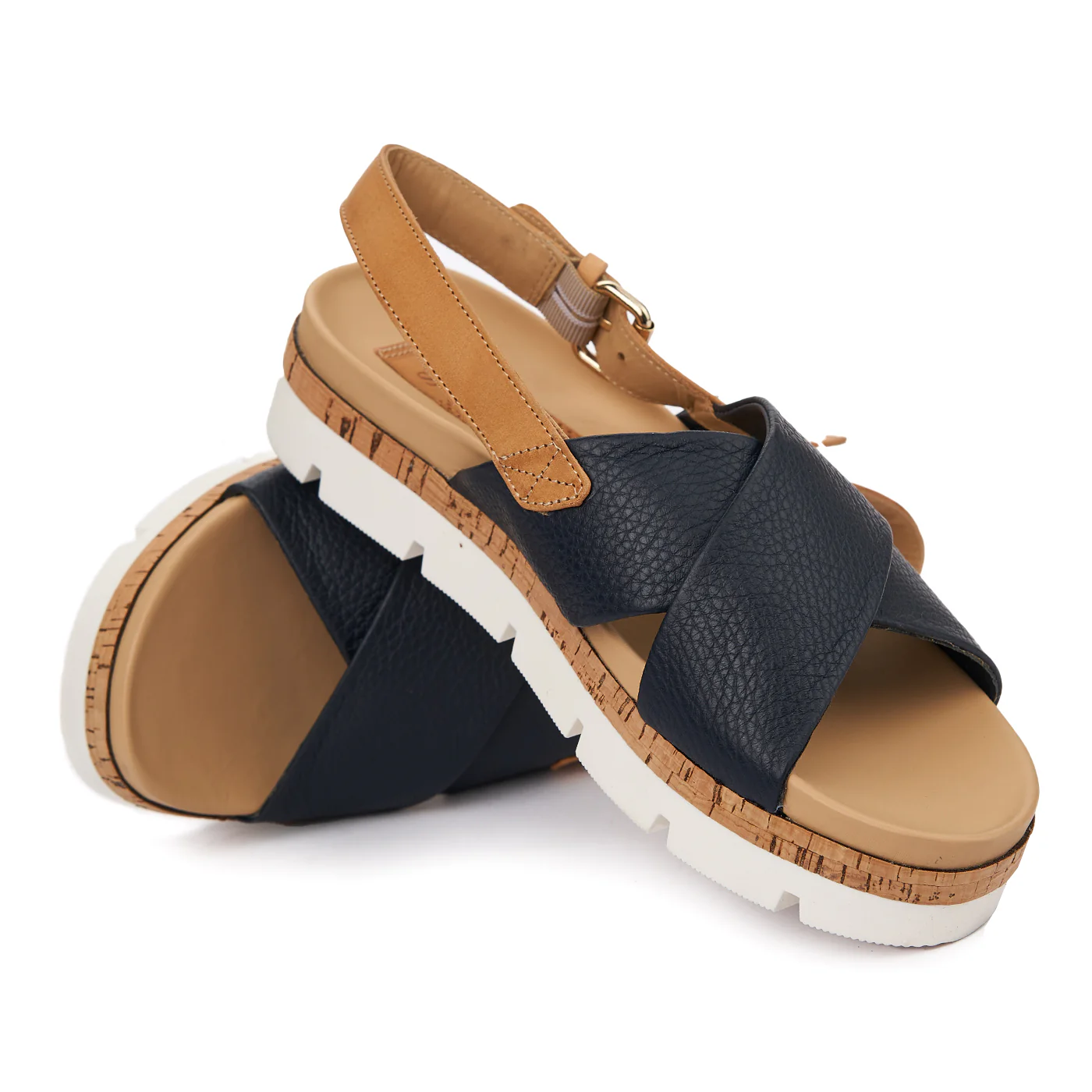 Sandale casual dama din piele naturala 2208 - Image 4