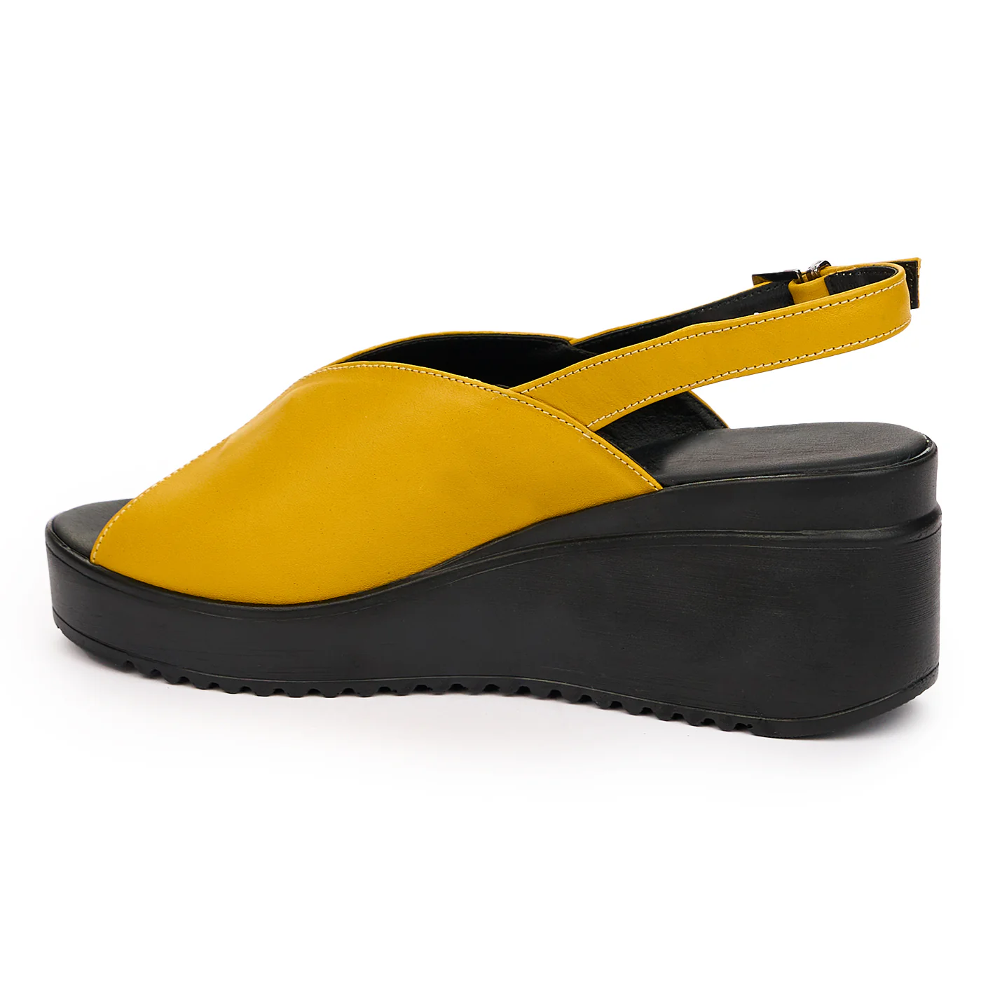 Sandale Dama Cu Platforma Din Piele 8925 - Image 3