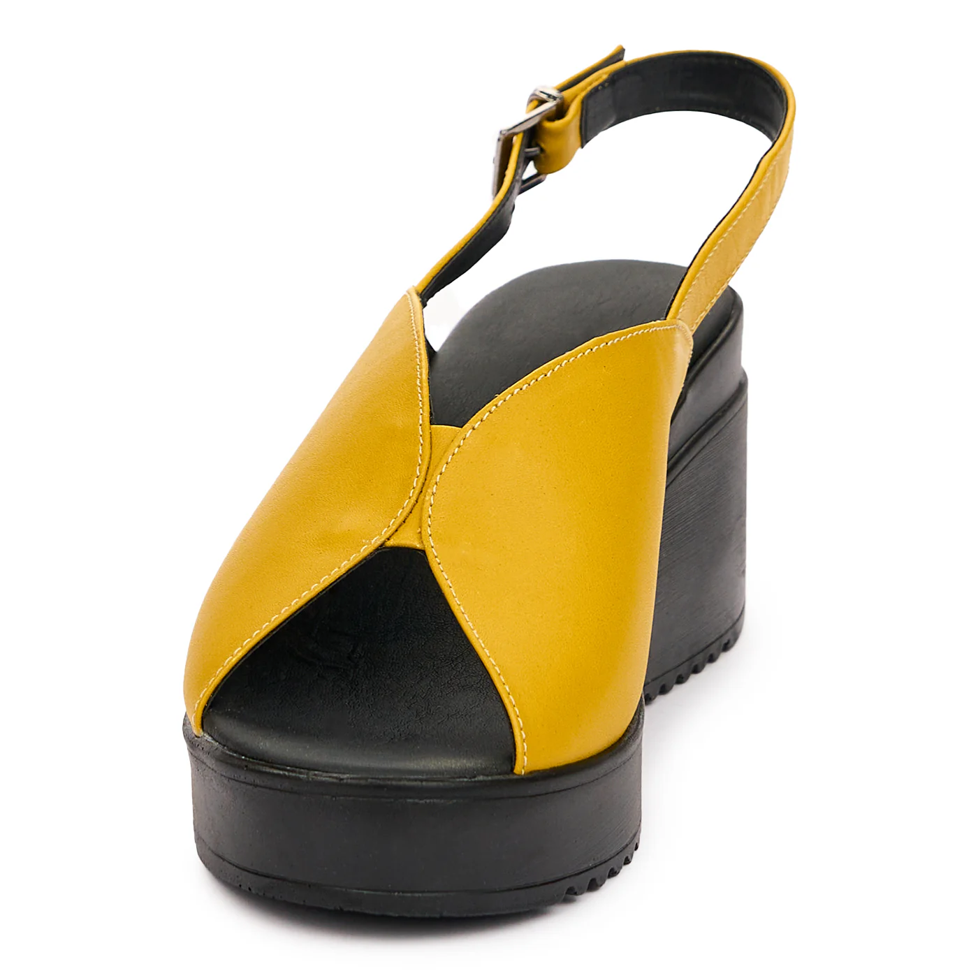 Sandale Dama Cu Platforma Din Piele 8925 - Image 4