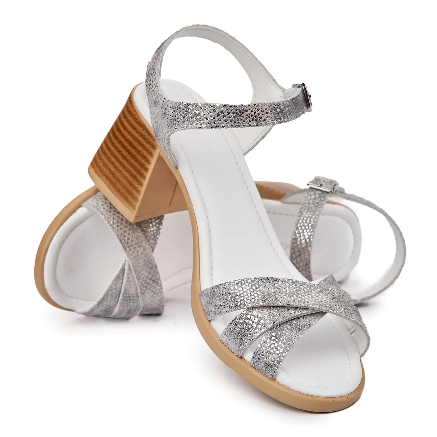 Sandale dama cu platforma din piele naturala 5562 - Image 3