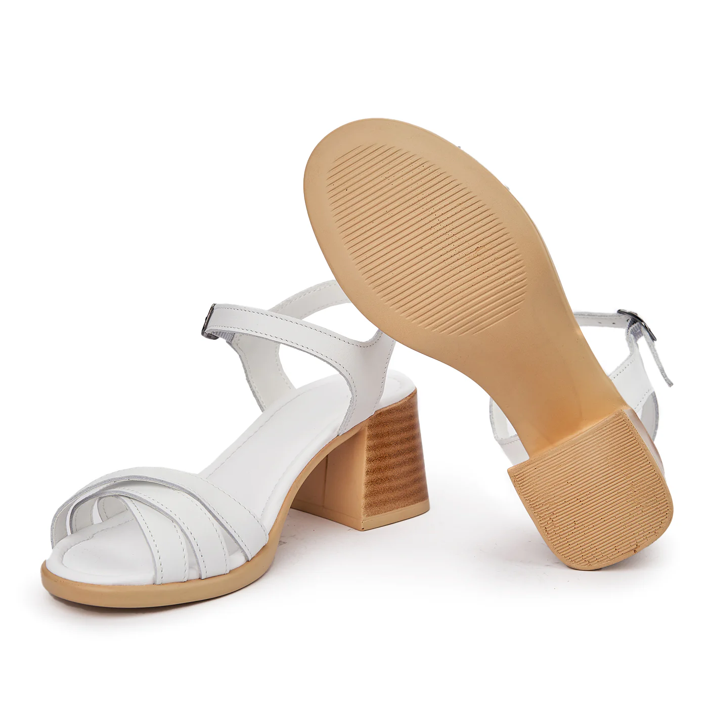 Sandale dama cu platforma din piele naturala 5563 - Image 4