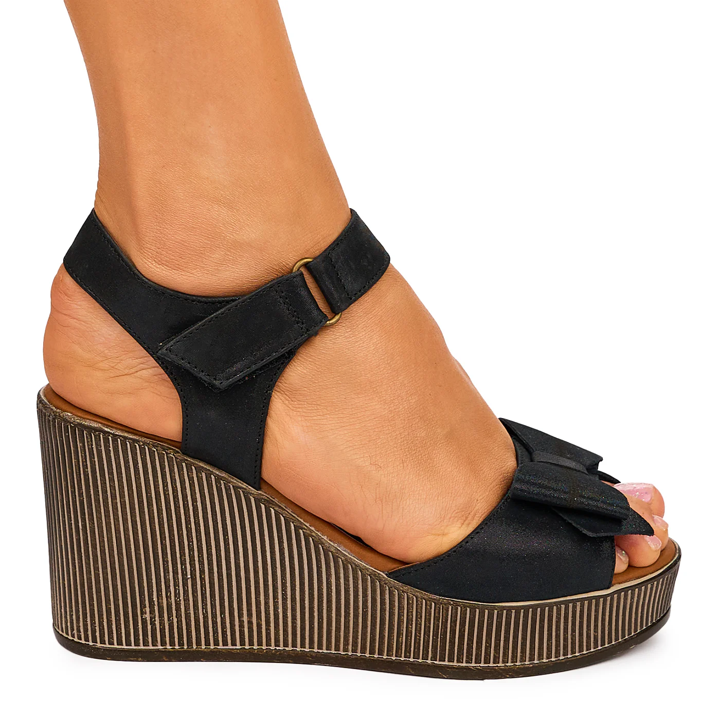 Sandale dama din piele cu platforma 10158 - Image 4