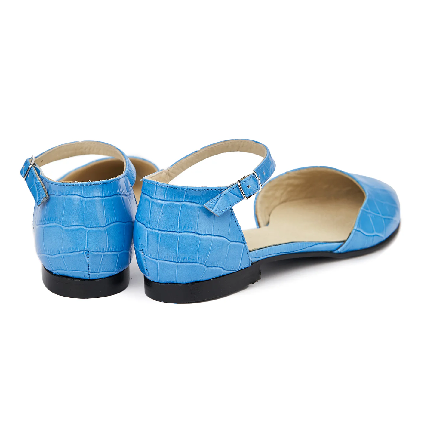 Sandale dama din piele naturala cu toc mic 5396 - Image 2