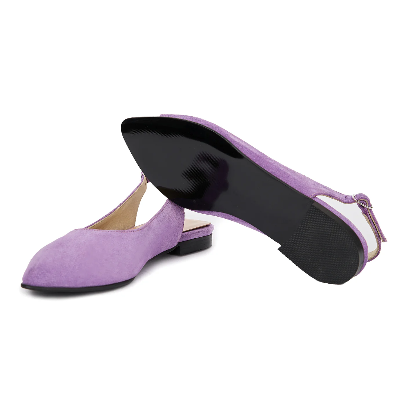 Sandale dama din piele naturala cu toc mic 5403 - Image 3