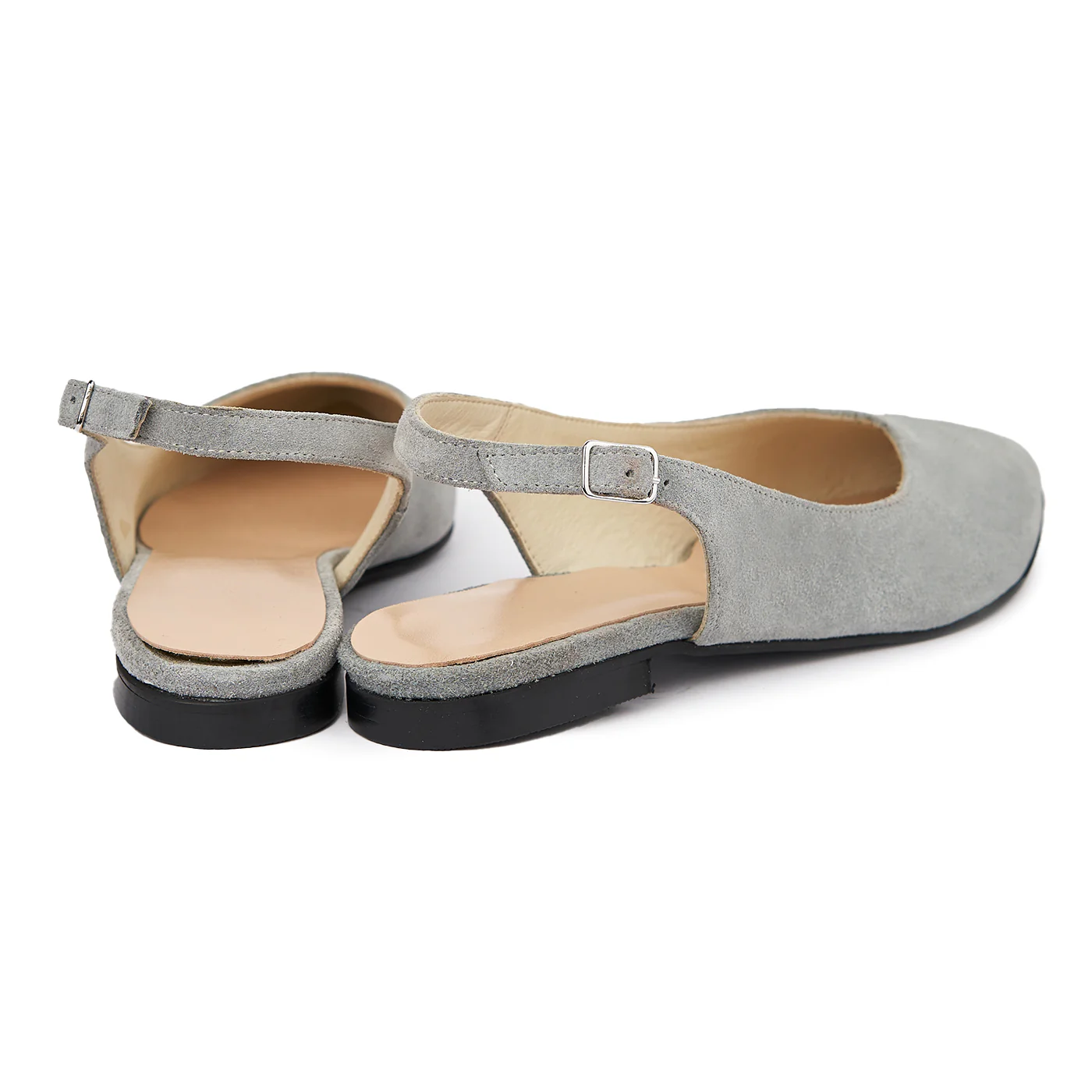 Sandale dama din piele naturala cu toc mic 5407 - Image 2