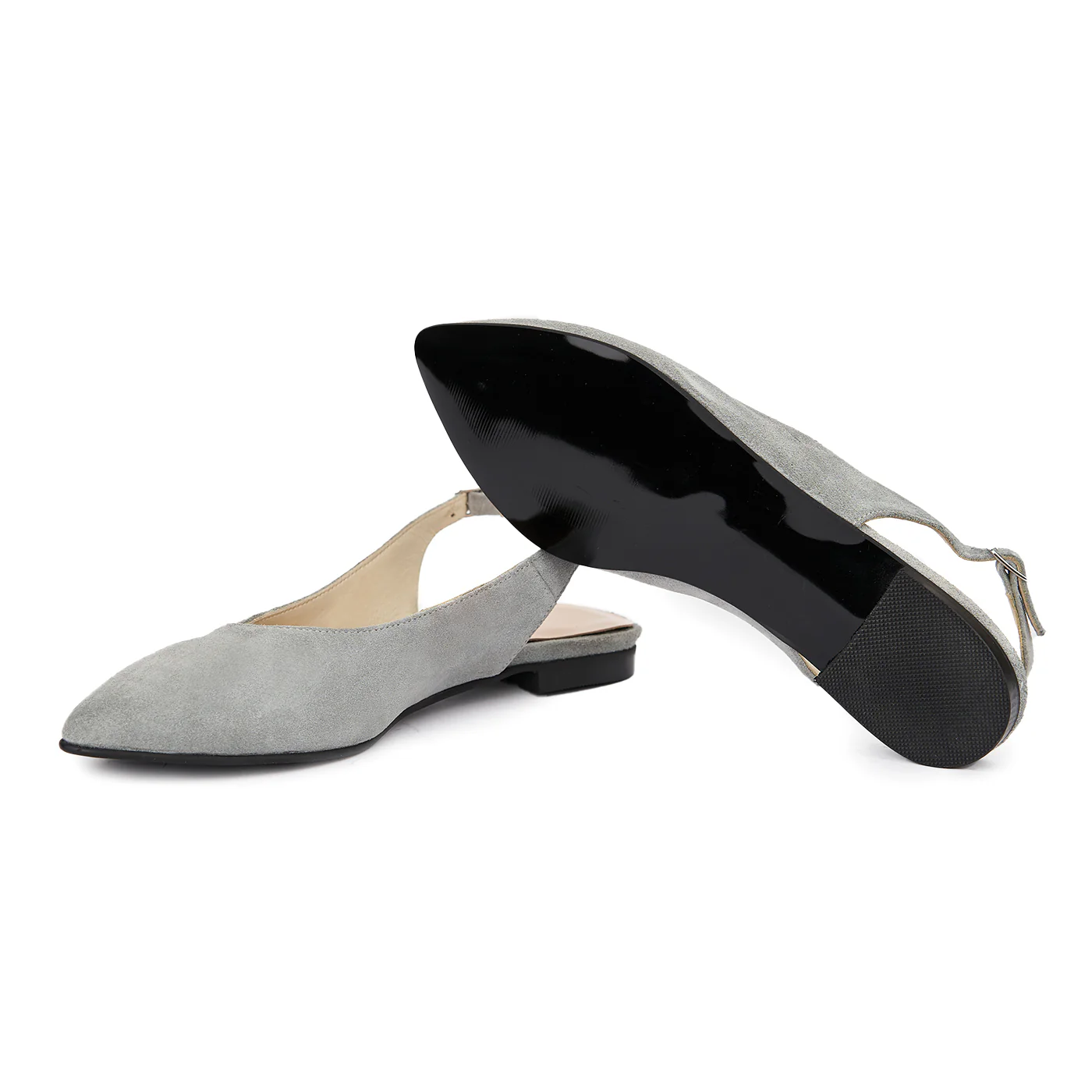 Sandale dama din piele naturala cu toc mic 5407 - Image 3