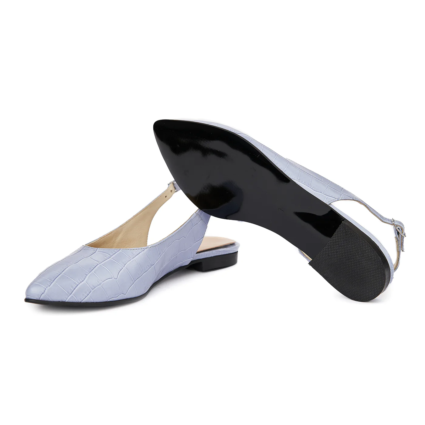 Sandale dama din piele naturala cu toc mic 5408 - Image 3