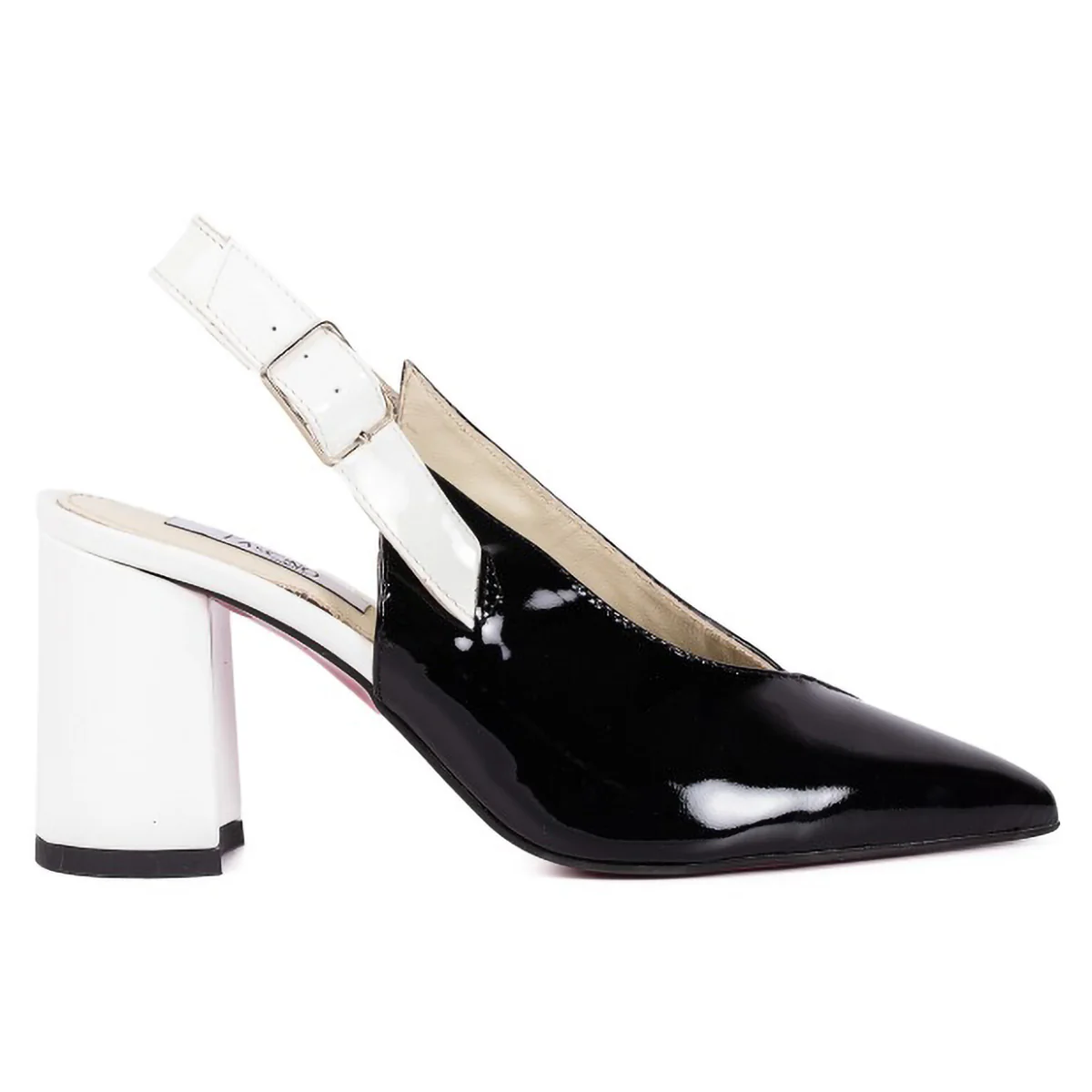 Sandale dama din piele naturala multicolor cu toc gros 8.5 cm 15801