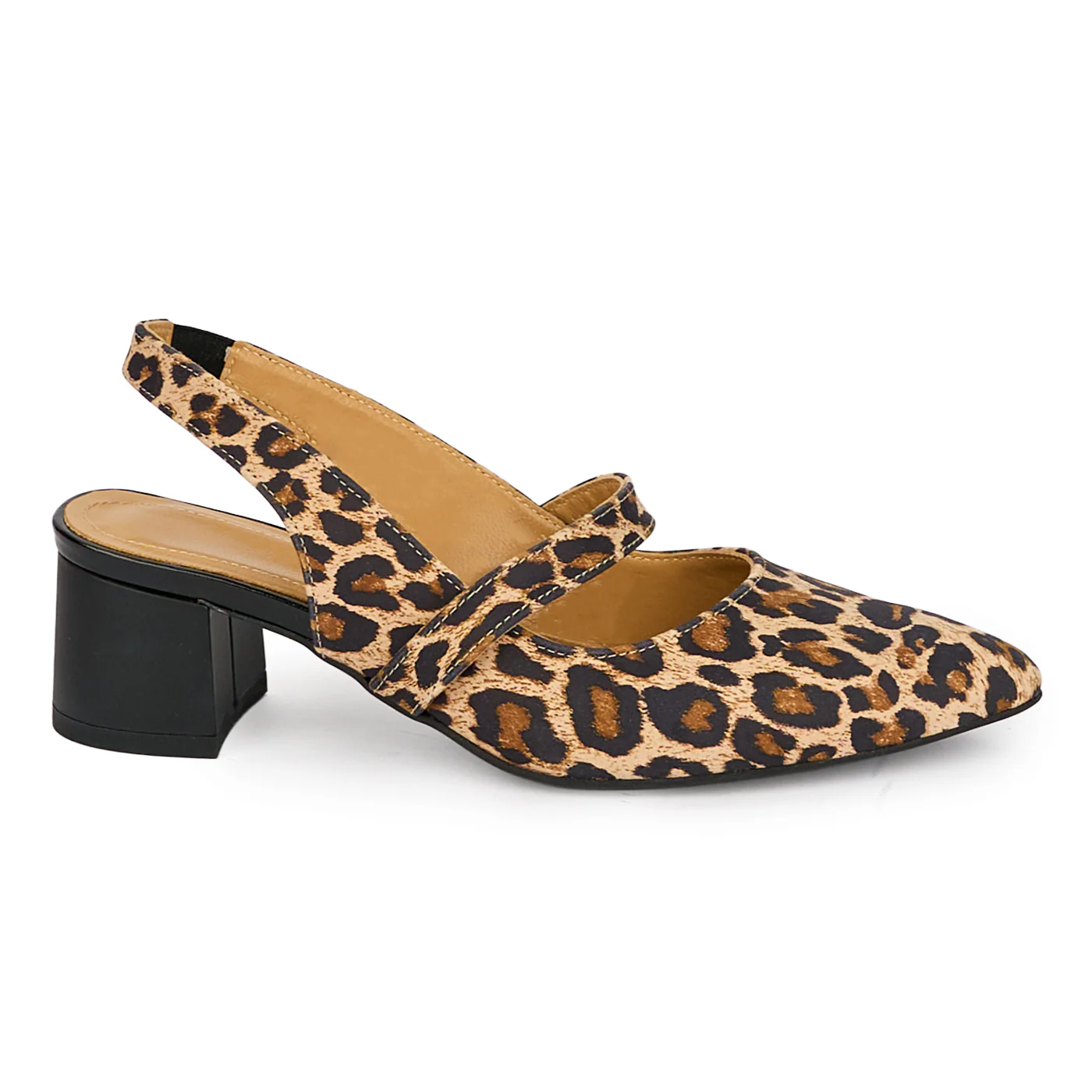 Sandale dama din piele naturala multicolora cu toc gros 4.5 cm 18370